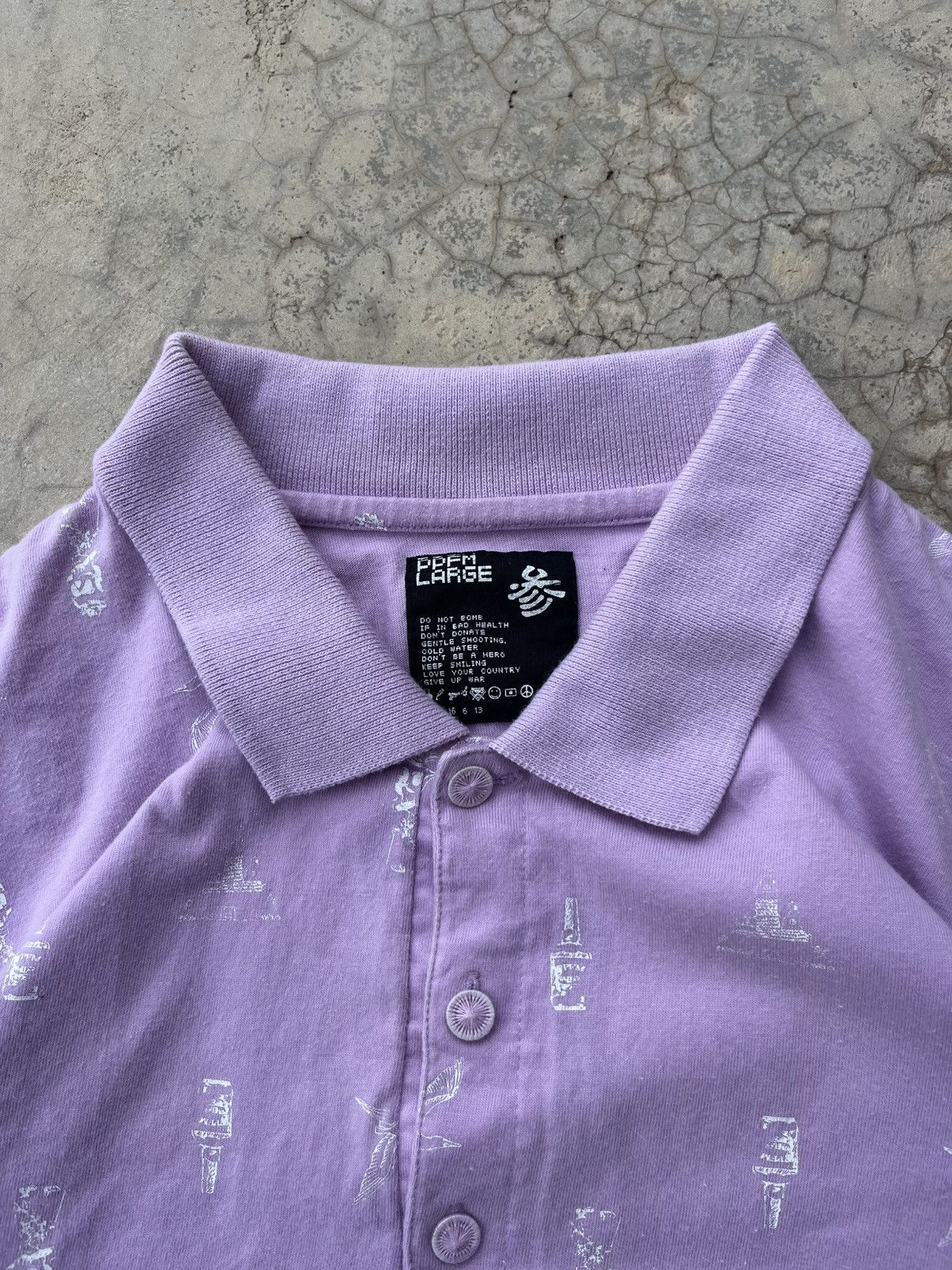 PPFM Ppfm Polo Tee Vintage Size US L / EU 52-54 / 3 - 3 Thumbnail