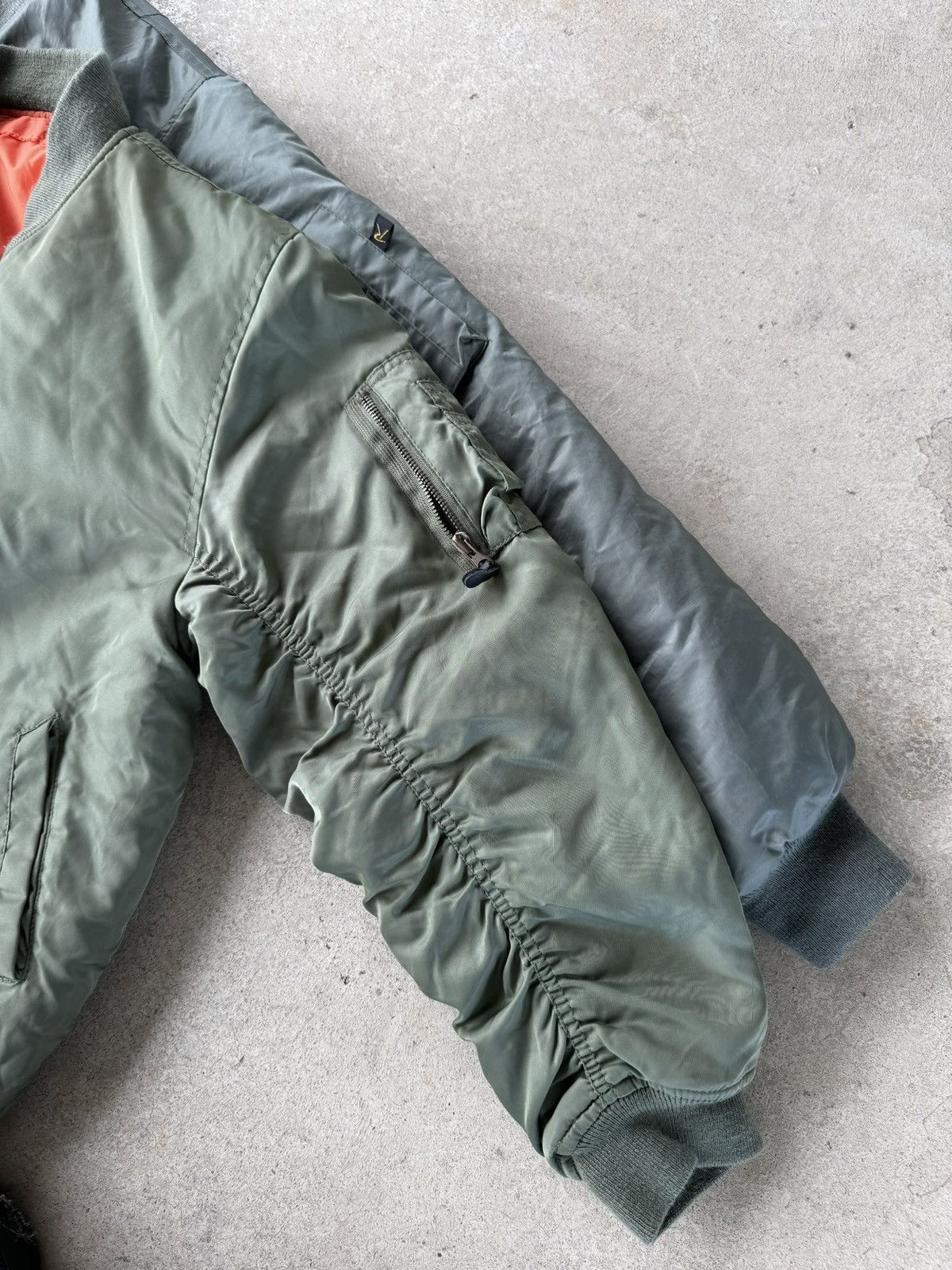 Vintage Vintage MA 1 Military Bomber Jacket Size US M / EU 48-50 / 2 - 8 Thumbnail