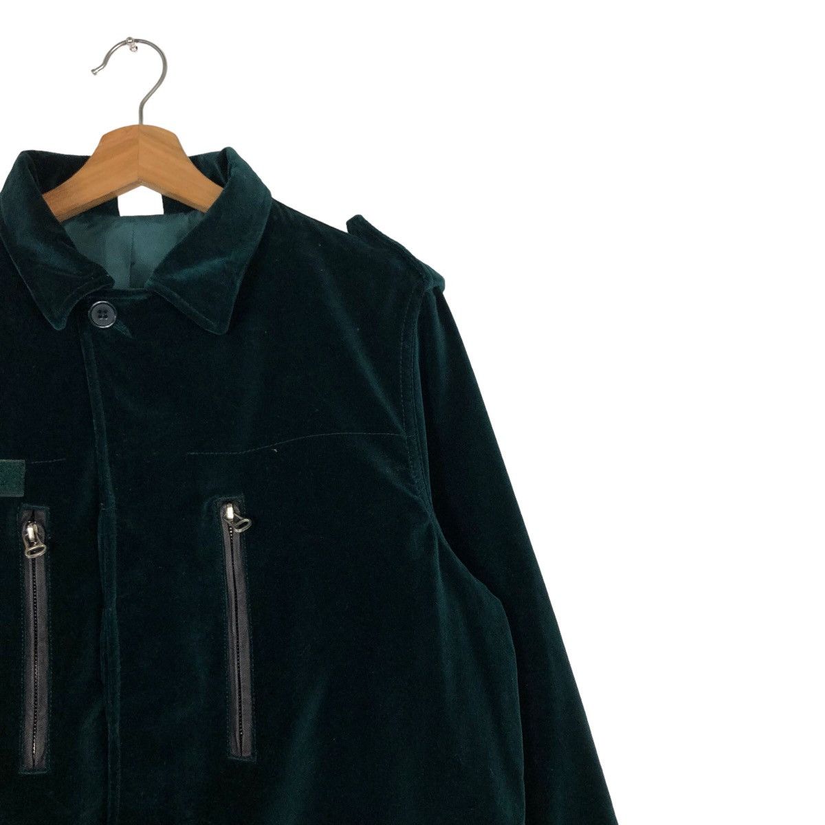 Issey Miyake 🔥Biker Jacket Velvet Rare Pocket Phono Japan Issey Miyake Size US M / EU 48-50 / 2 - 6 Thumbnail