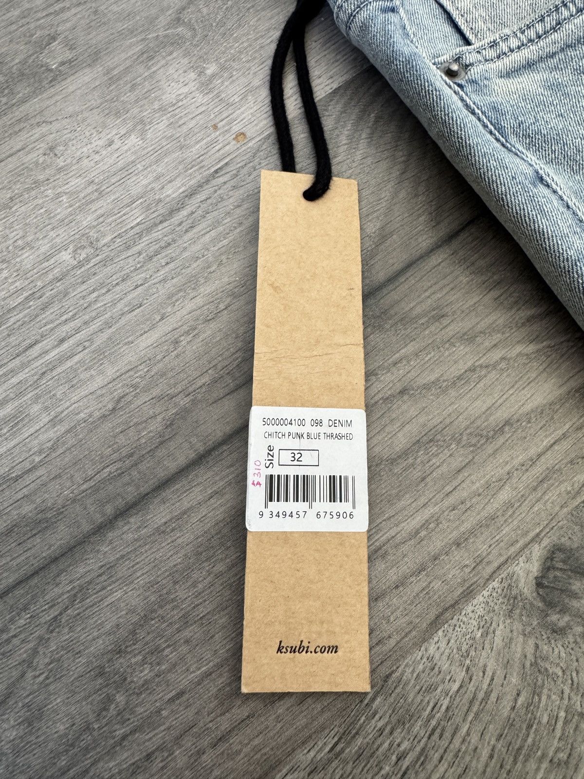 Ksubi KSUBI Blue Thrashed Size US 32 / EU 48 - 3 Thumbnail