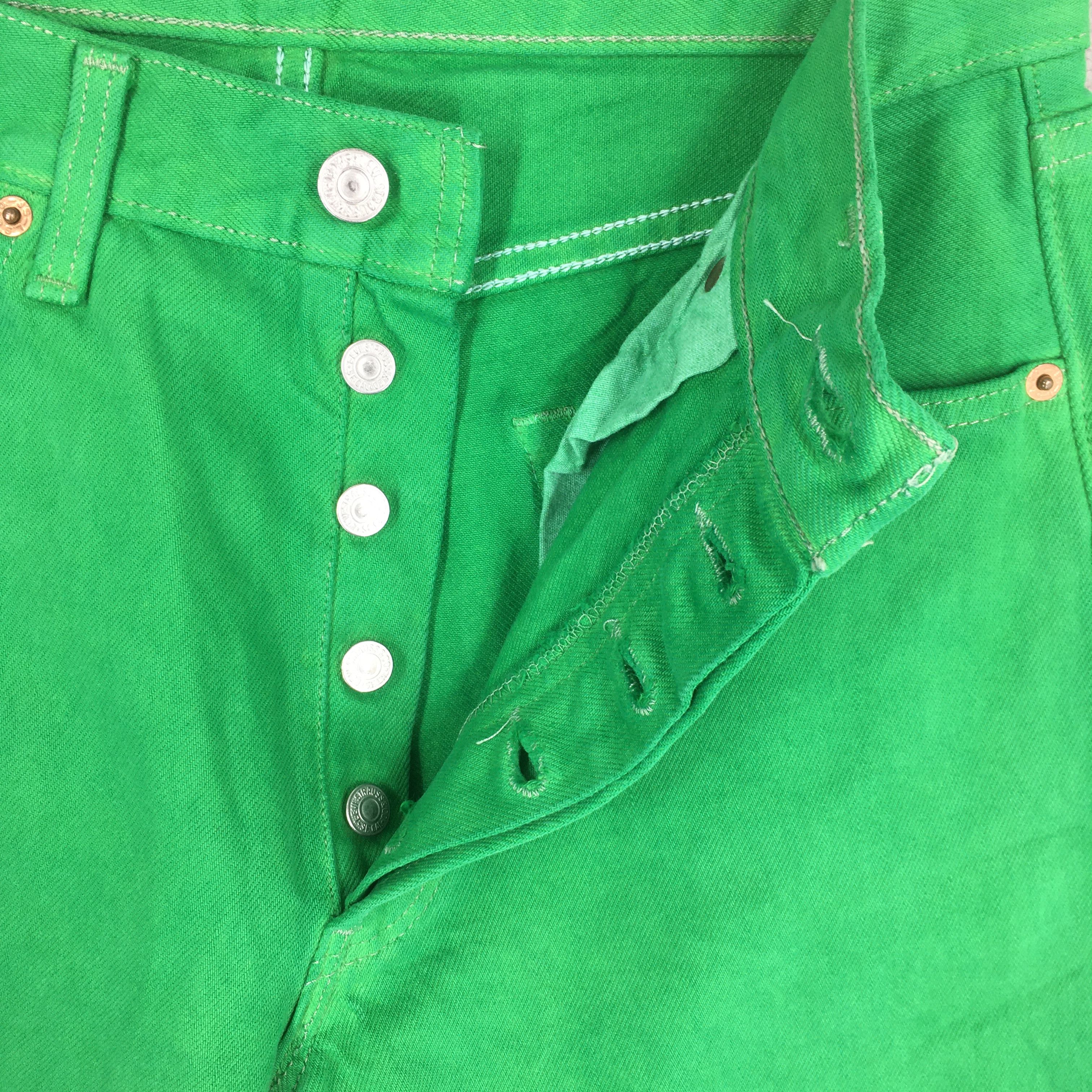 Levi's Size 28x29 Vintage 90s Levi's 501 Straight Cut Jeans S783 Size US 28 / EU 44 - 6 Thumbnail