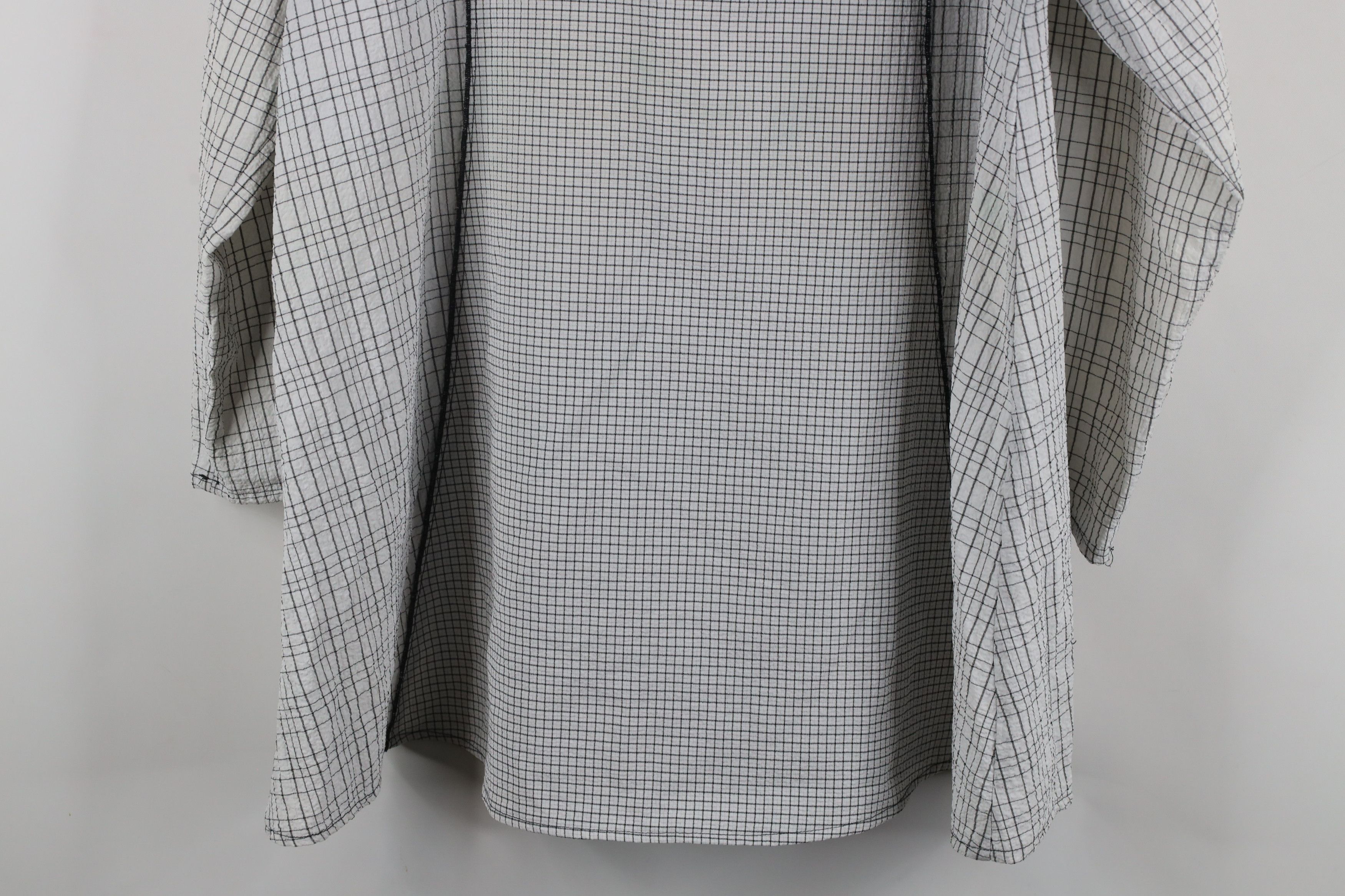 Vintage Vintage 90s Lagenlook Oversized Button Tunic Shirt Size M / US 6-8 / IT 42-44 - 14 Thumbnail