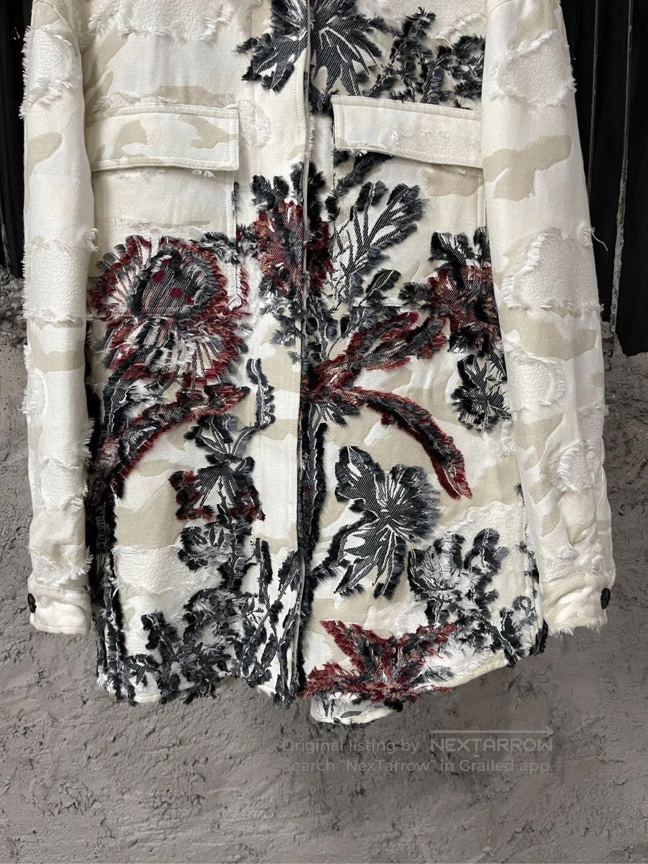 Dior Dior Distressed Denim Jacket. Size XS / US 0-2 / IT 36-38 - 4 Thumbnail