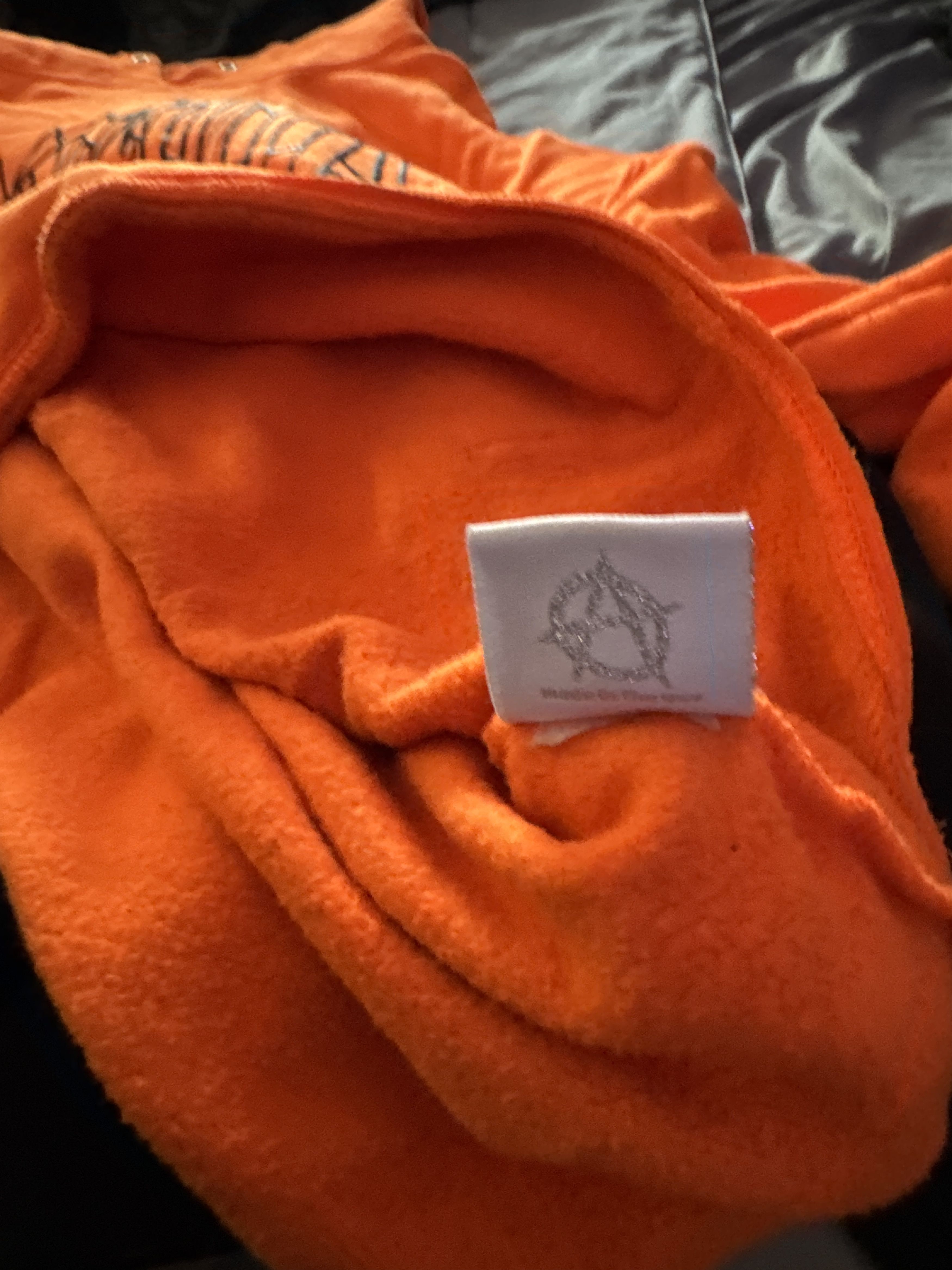 Revenge Revenge Orange Spider Hoodie 2020 Size US XL / EU 56 / 4 - 6 Thumbnail