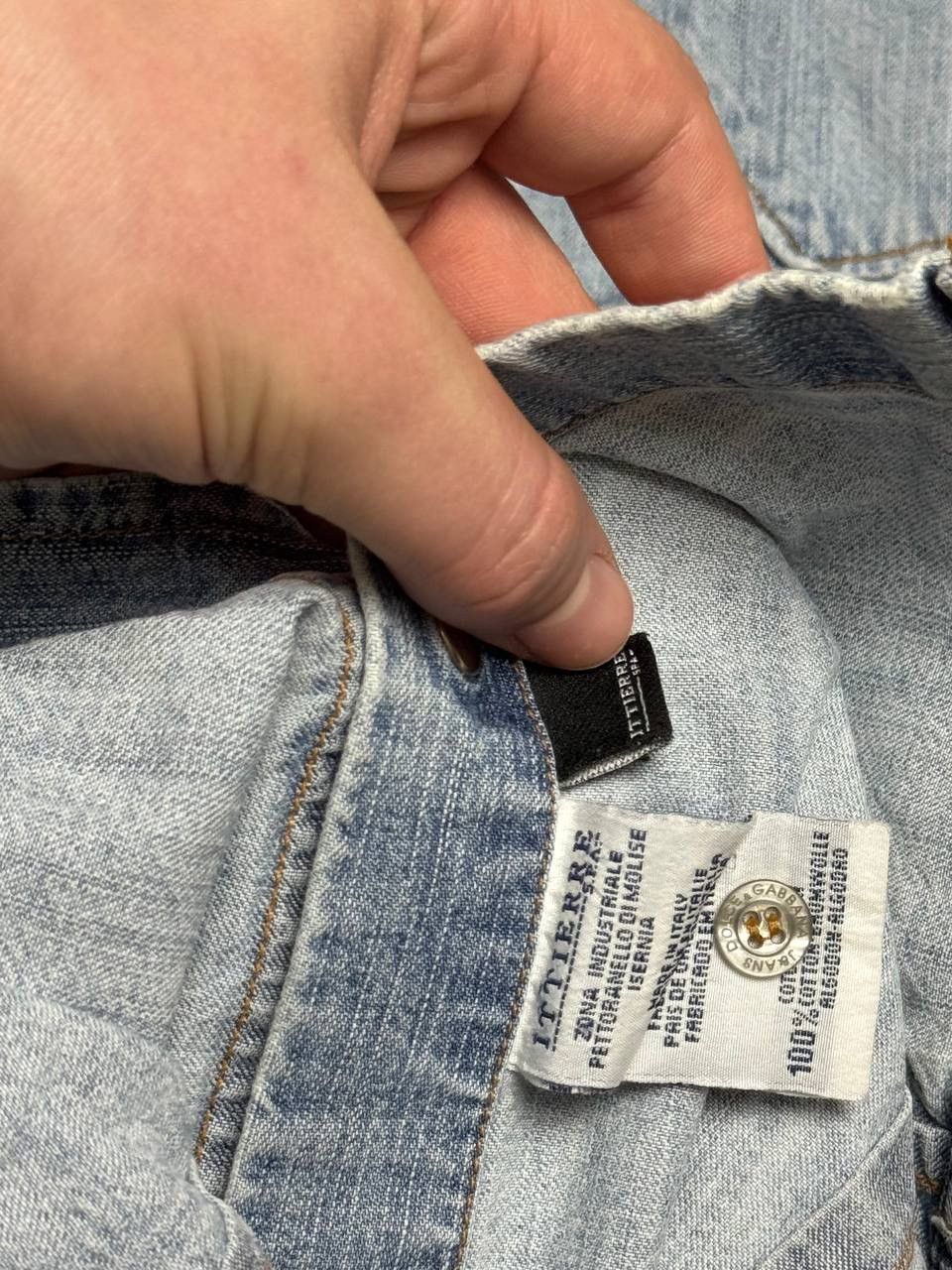 Dolce & Gabbana Dolce & Gabbana Denim Shirt Size M / US 6-8 / IT 42-44 - 9 Thumbnail