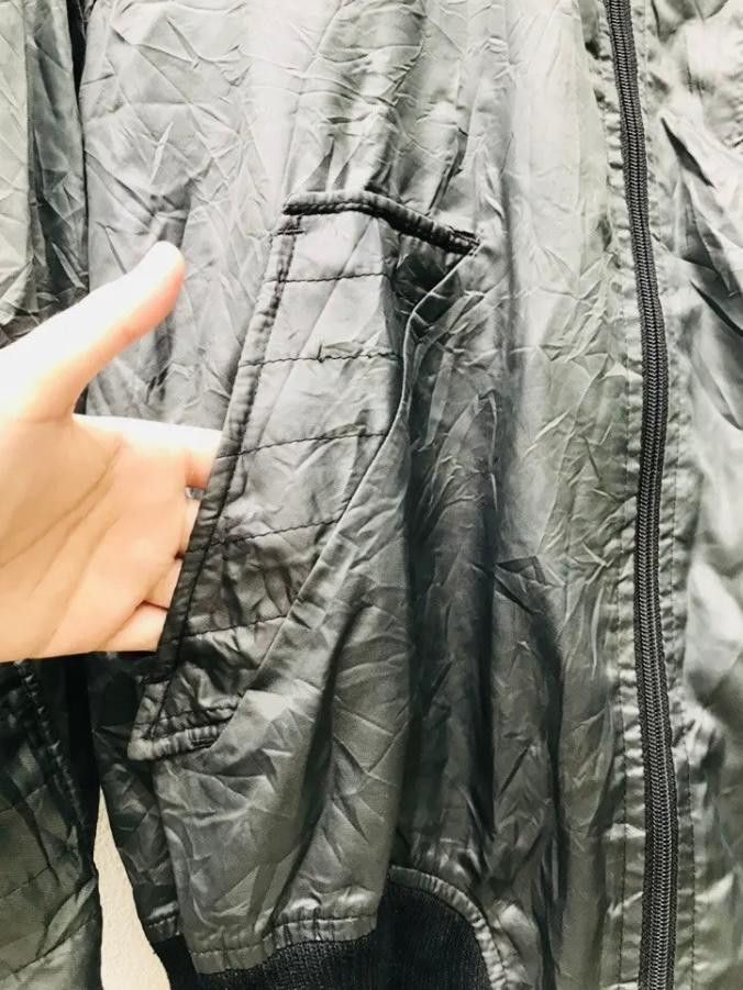 Issey Miyake Vintage 80's Issey Miyake Skyline Bomber Jacket Size US L / EU 52-54 / 3 - 7 Thumbnail