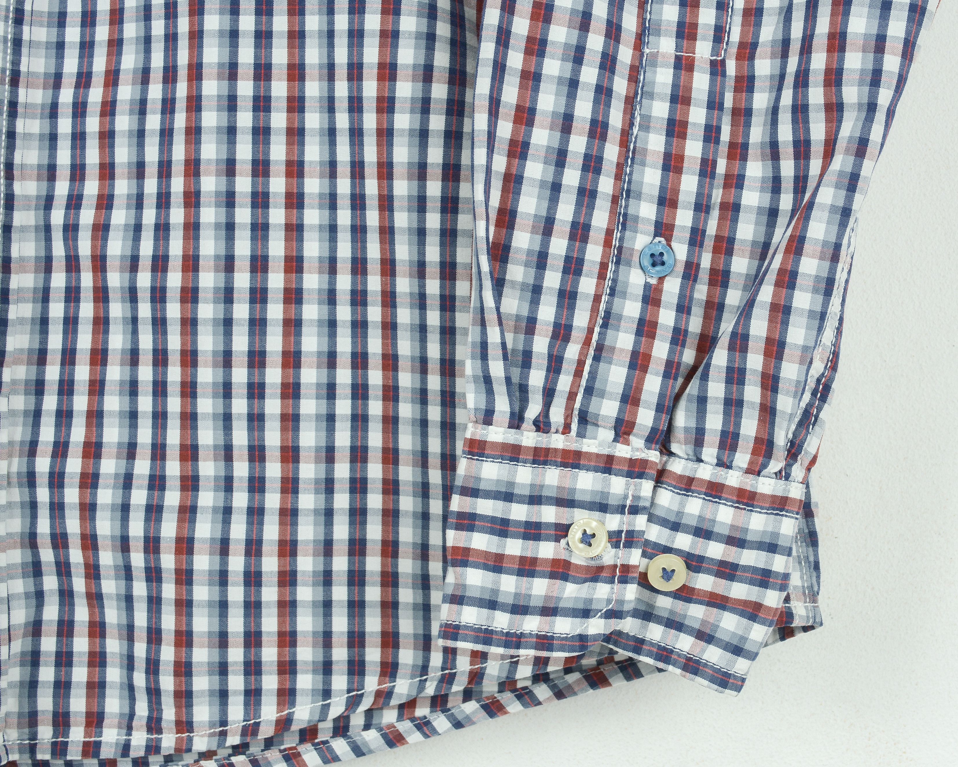Camel × camel active Button Up Shirt Long Sleeve Check Plaid Casual Cotton Top Size US M / EU 48-50 / 2 - 4 Thumbnail
