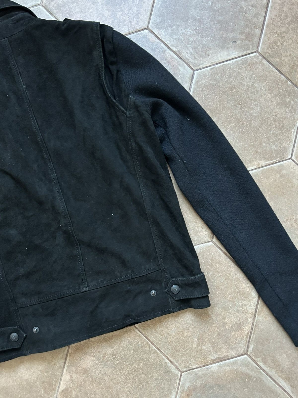 The Kooples THE KOOPLES SUEDE LEATHER JACKET Size S / US 4 / IT 40 - 8 Thumbnail