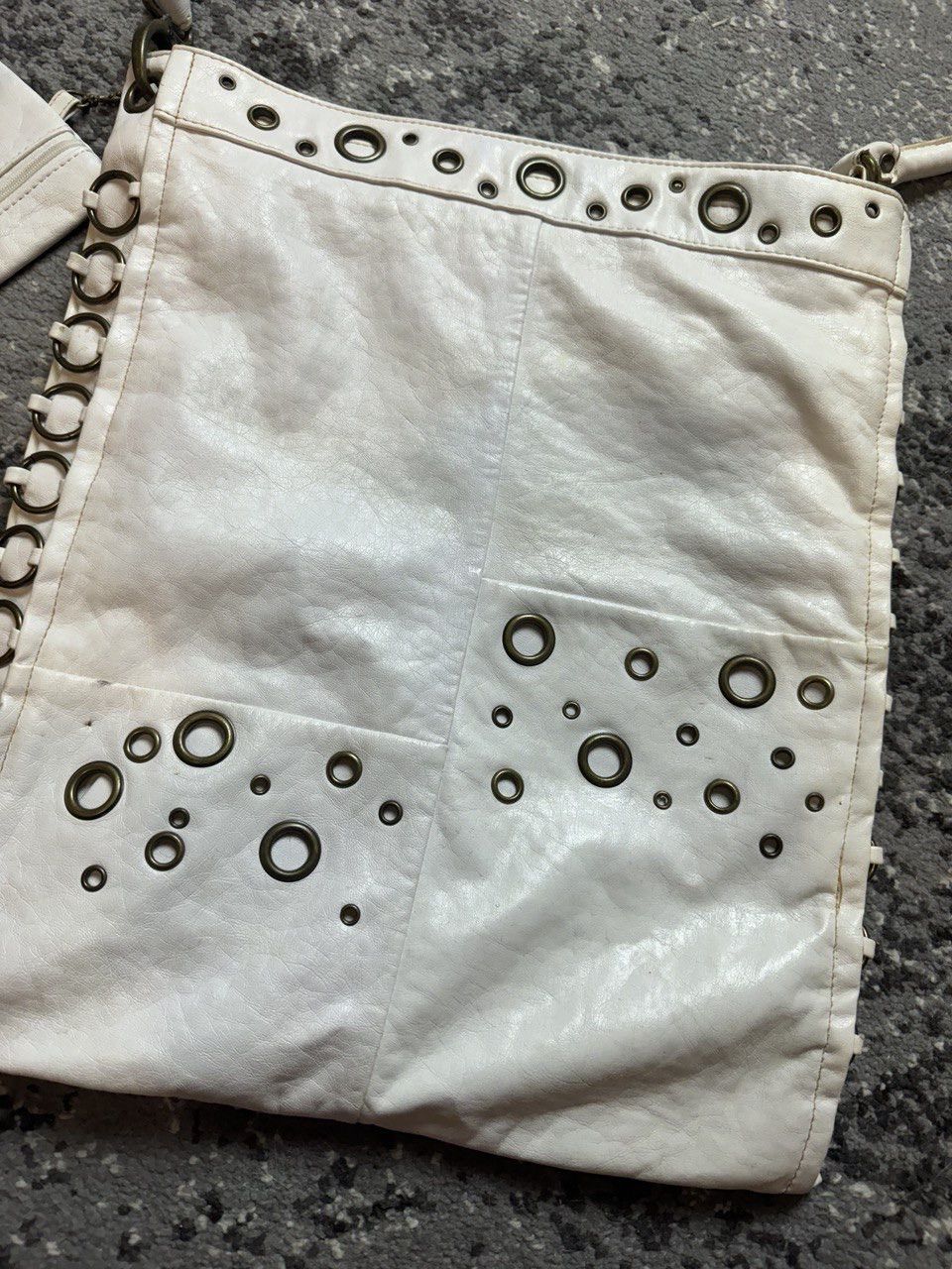 Japanese Brand × Vintage Vintage Y2K Leather Style Metal Rings Opium Owens Style Bag Size ONE SIZE - 6 Thumbnail