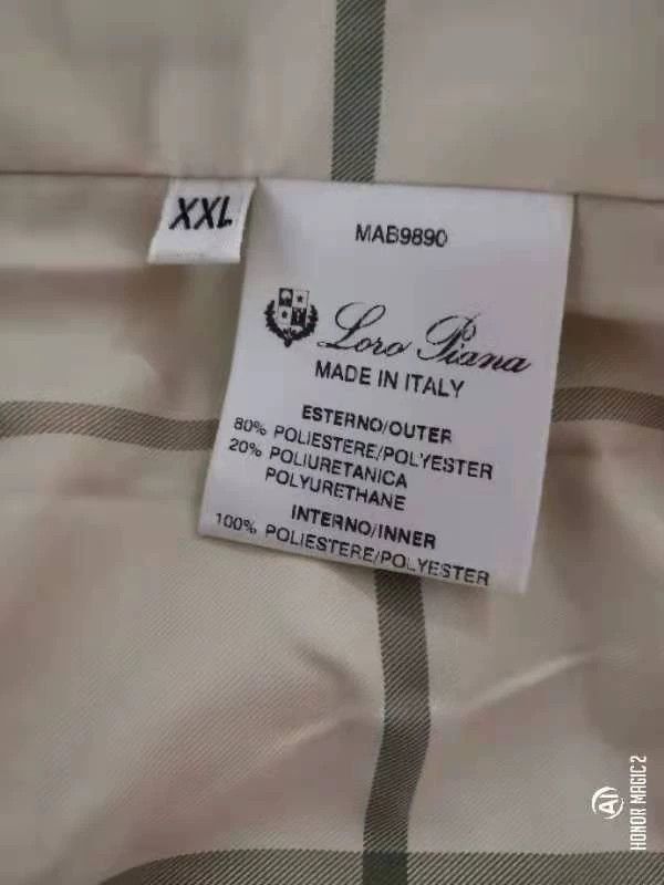 Loro Piana LORO PIANA High-tech wind and rain resistant fabric, layer Size US XXL / EU 58 / 5 - 4 Thumbnail