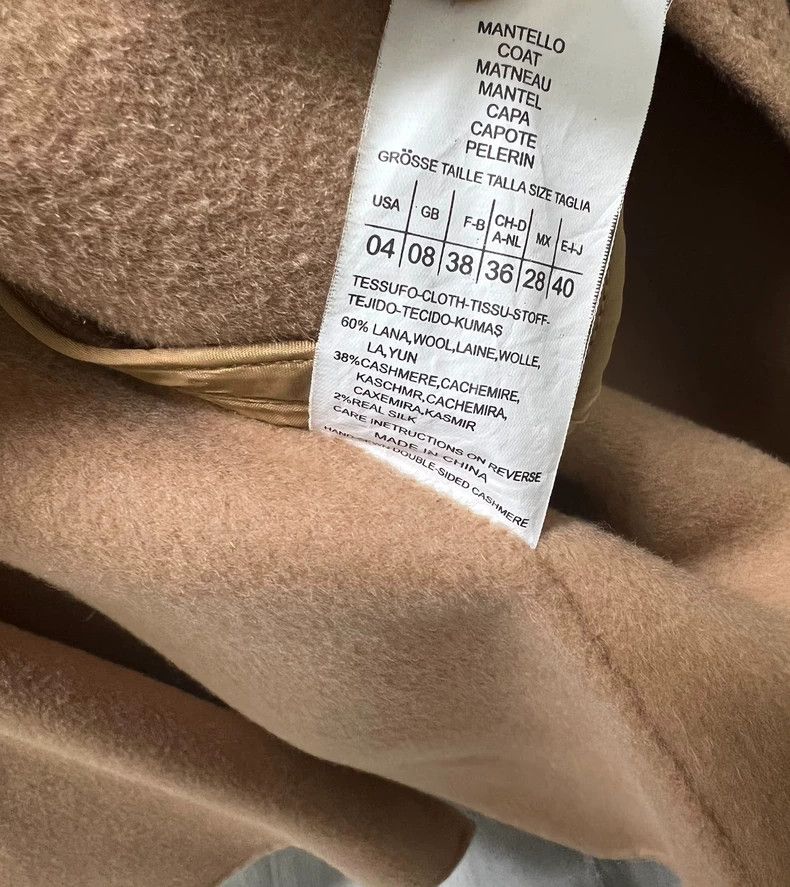 Max Mara Max Mara Cashmere coat, 30% cashmere Size M / US 6-8 / IT 42-44 - 2 Thumbnail