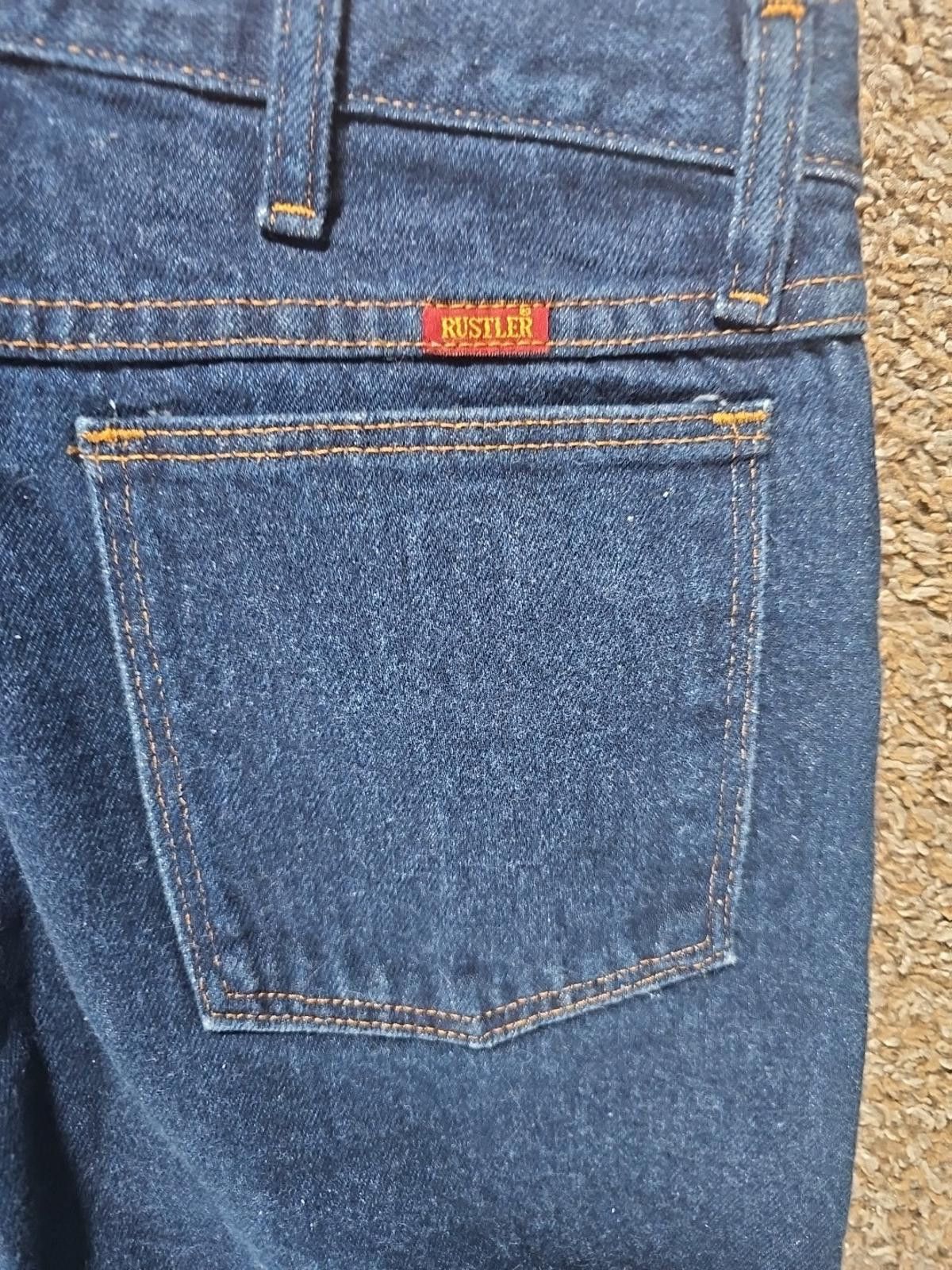 Rustler Rustler 31x32 Straight Blue Jeans Size US 31 - 7 Thumbnail