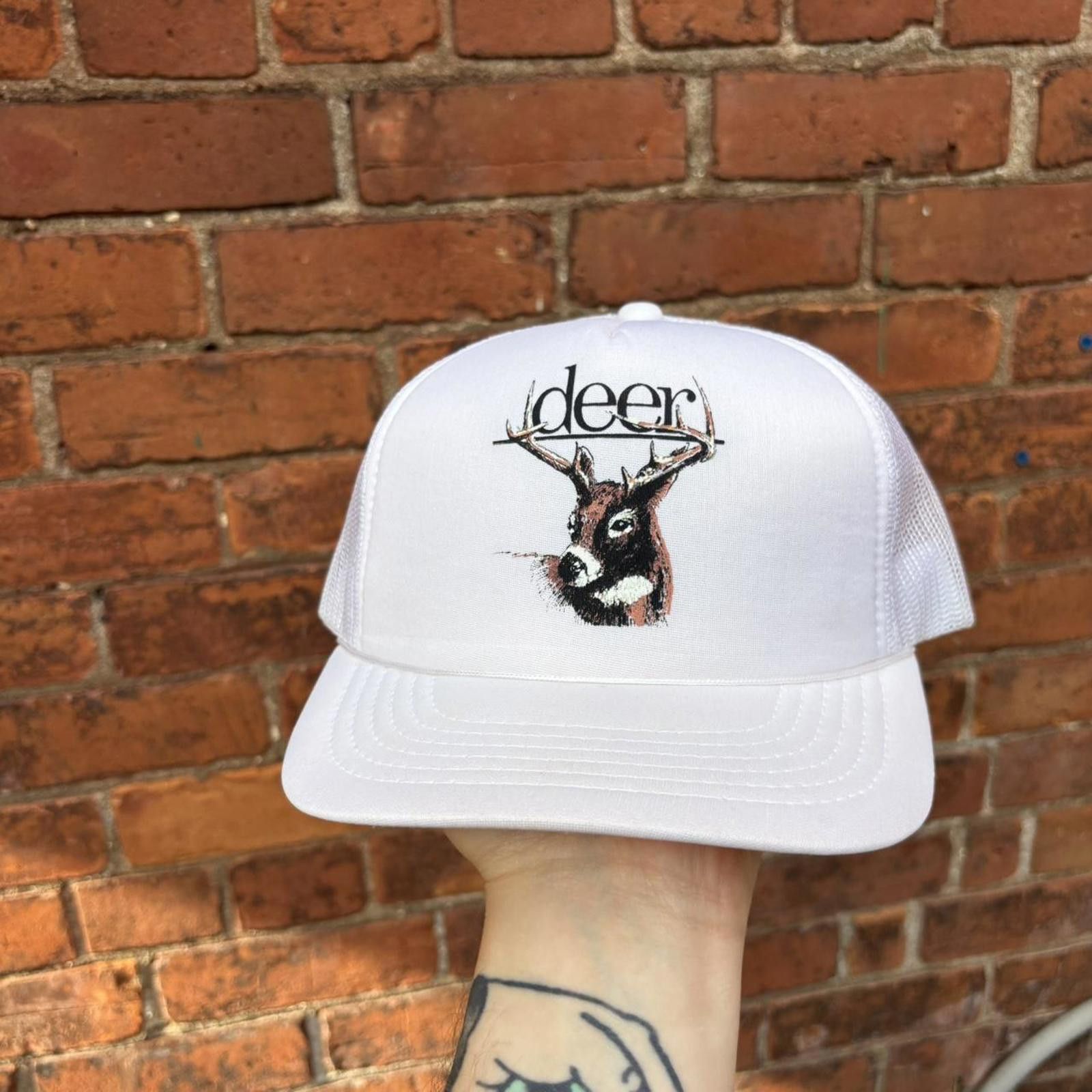 Other Vintage deer snapback trucker hat 90s OS Size ONE SIZE - 1 Thumbnail