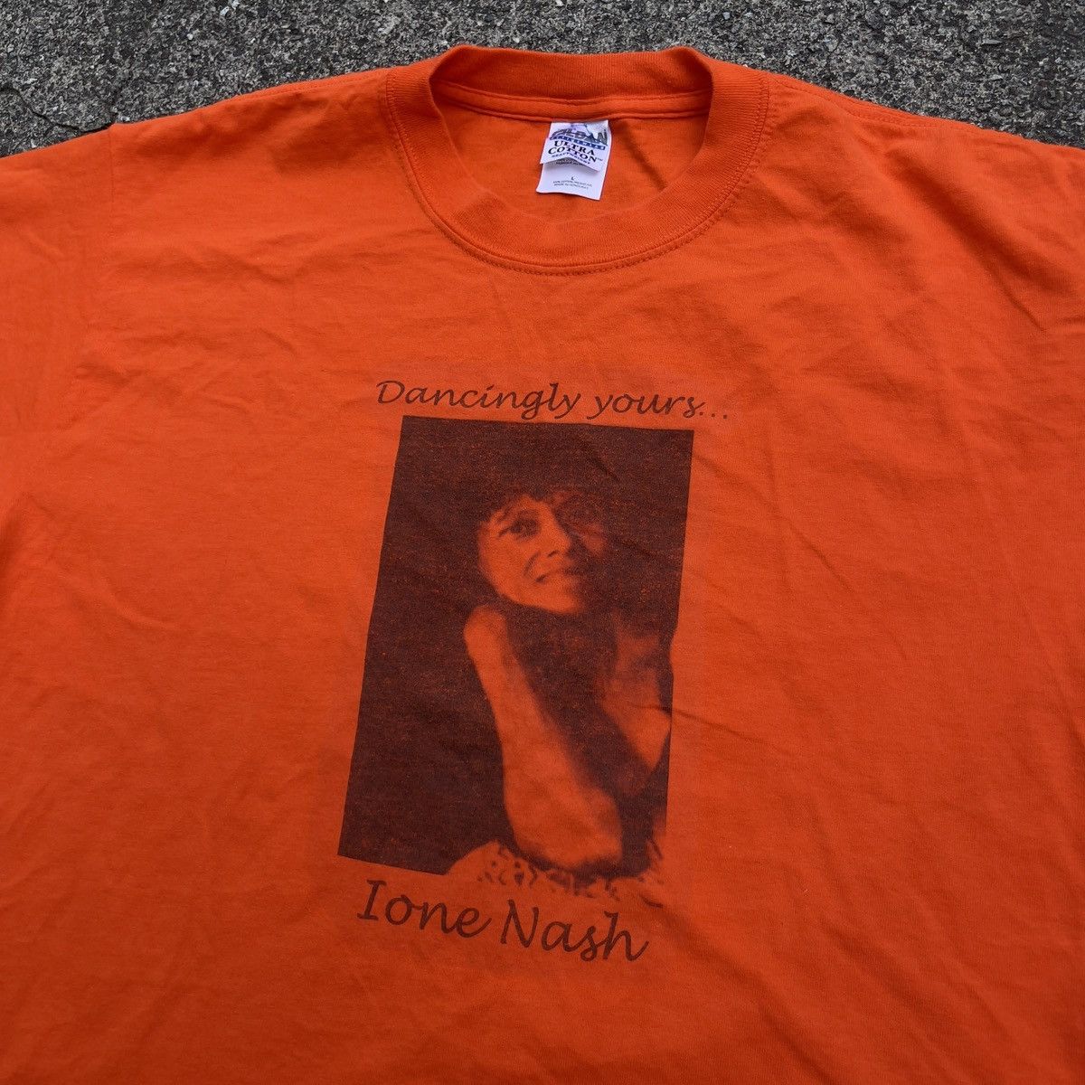 Gildan × Vintage Vintage DANCINGLY IONE NASH BLACK PHILLY DANCE LEGEND Shirt Size US L / EU 52-54 / 3 - 2 Thumbnail