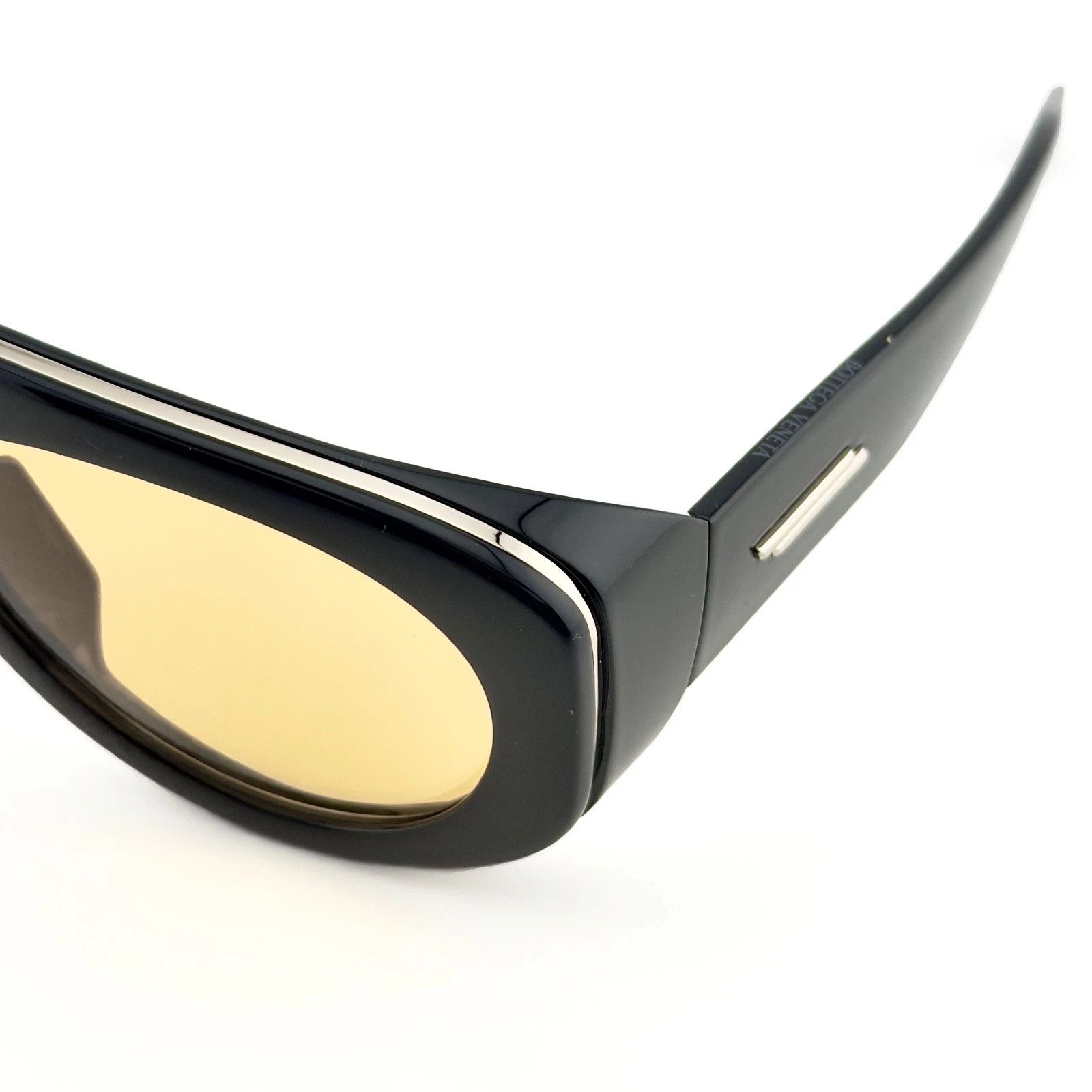 Bottega Veneta BOTTEGA VENETA 1362 BV1362S SCUDO Black Sunglasses 005 Size ONE SIZE - 8 Thumbnail