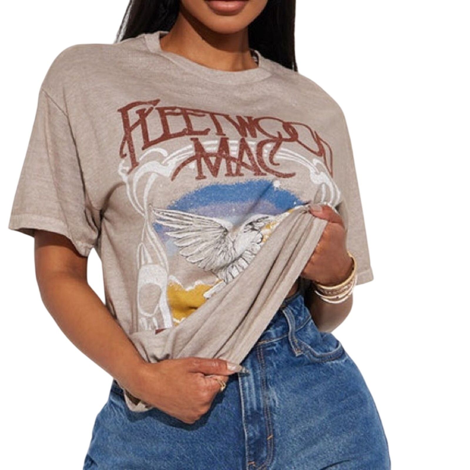 Other Fleetwood Mac Dreams Washed Tee Various Sizing New with Tag Size XXL / US 16-18 / IT 52-54 - 3 Thumbnail