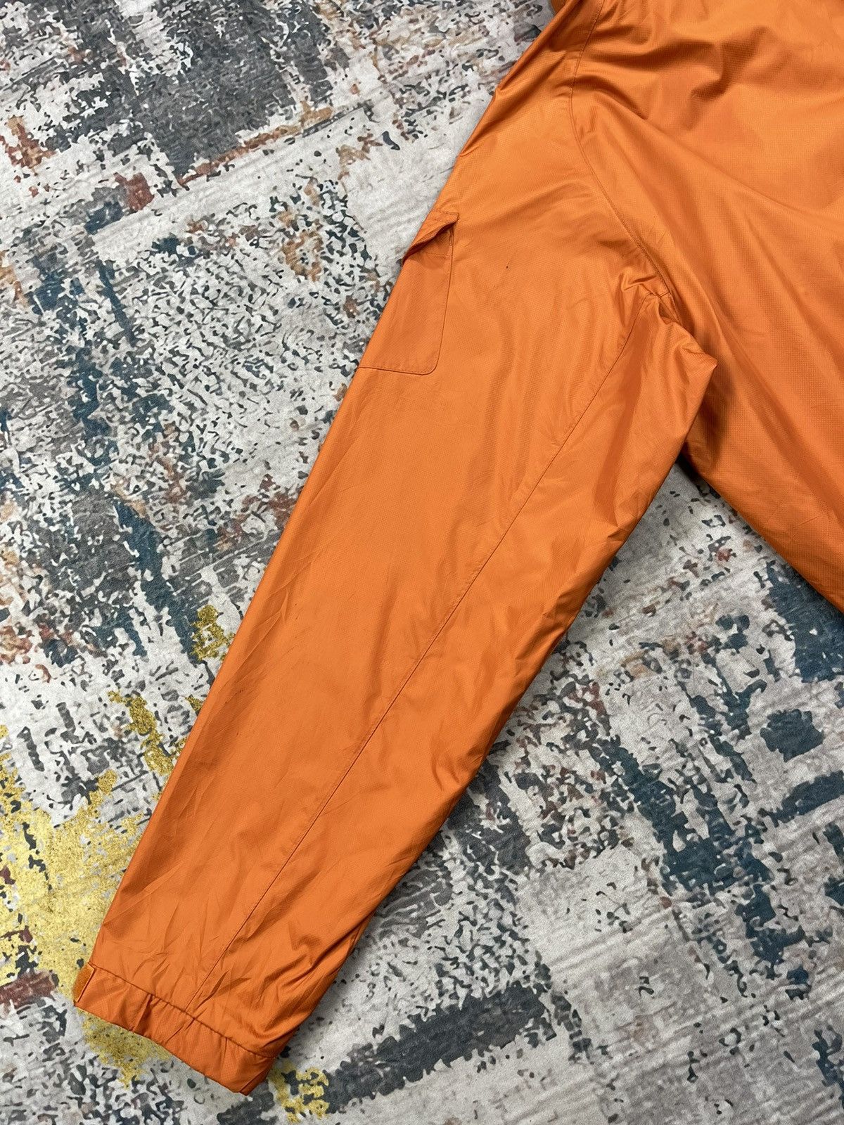 Nike Y2k Vintage Nike FIT Storm Swoosh Orange Winbreakers Size US L / EU 52-54 / 3 - 5 Thumbnail