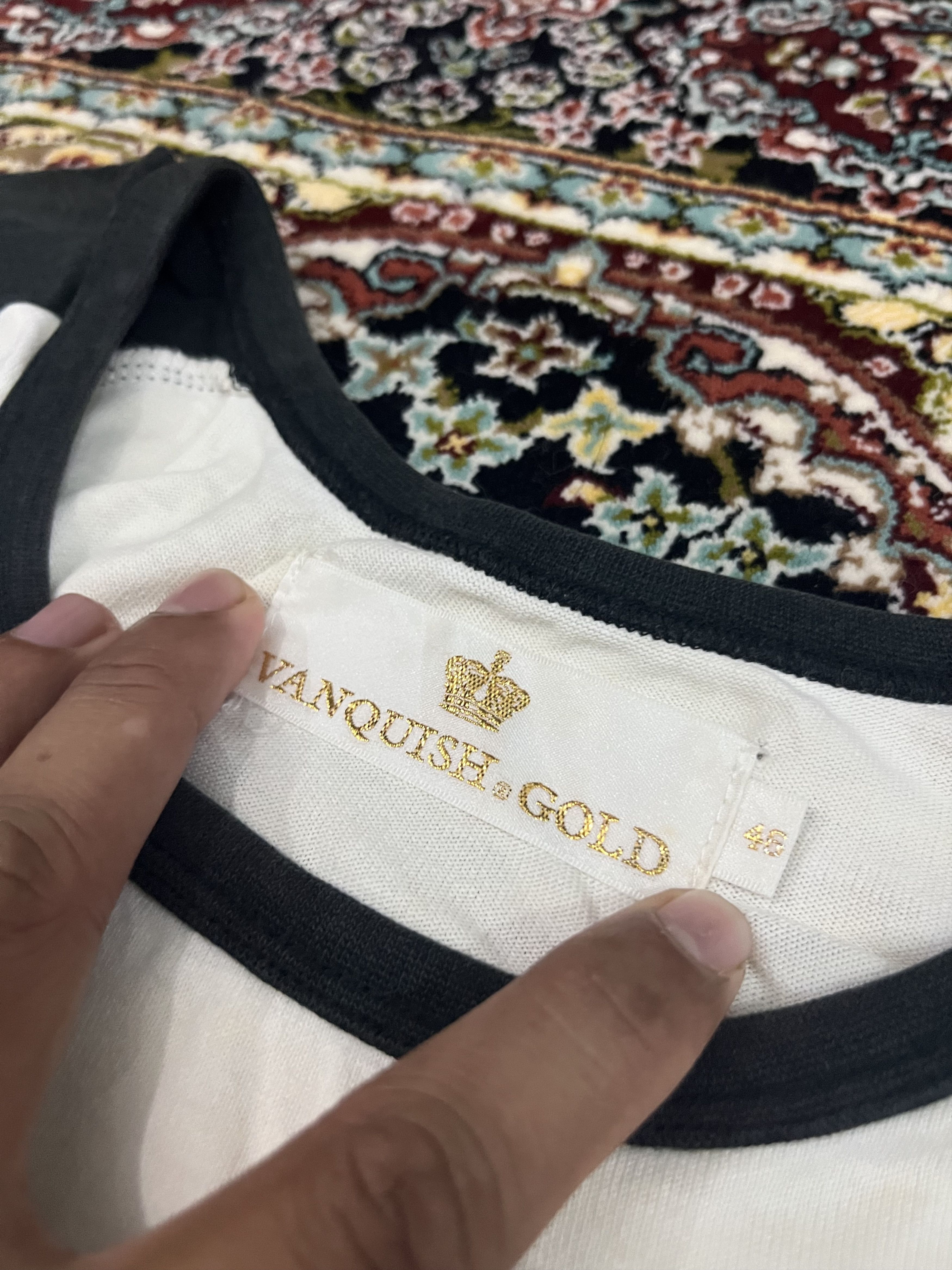 Japanese Brand 🔥 VANQUISH GOLD VIRGIN TOUR Size US M / EU 48-50 / 2 - 8 Thumbnail