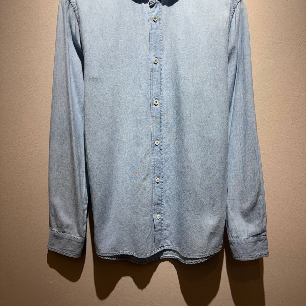 A.P.C. A.P.C Peterpan Japanese Collar Blue Shirt Size US XS / EU 42 / 0 - 4 Thumbnail