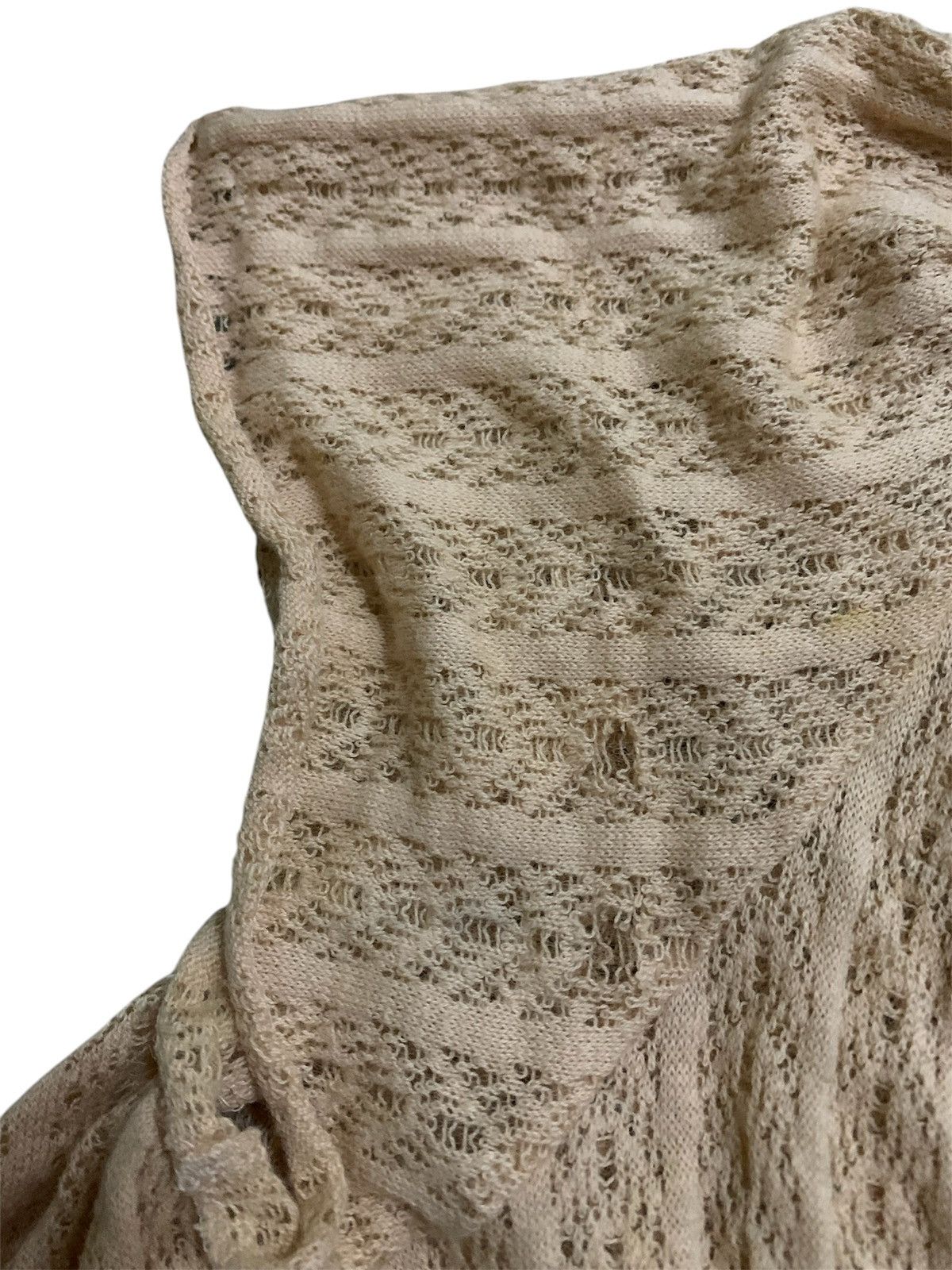 Issey Miyake 💥Vintage Issey Miyake Knit Shirt Size S / US 4 / IT 40 - 6 Thumbnail