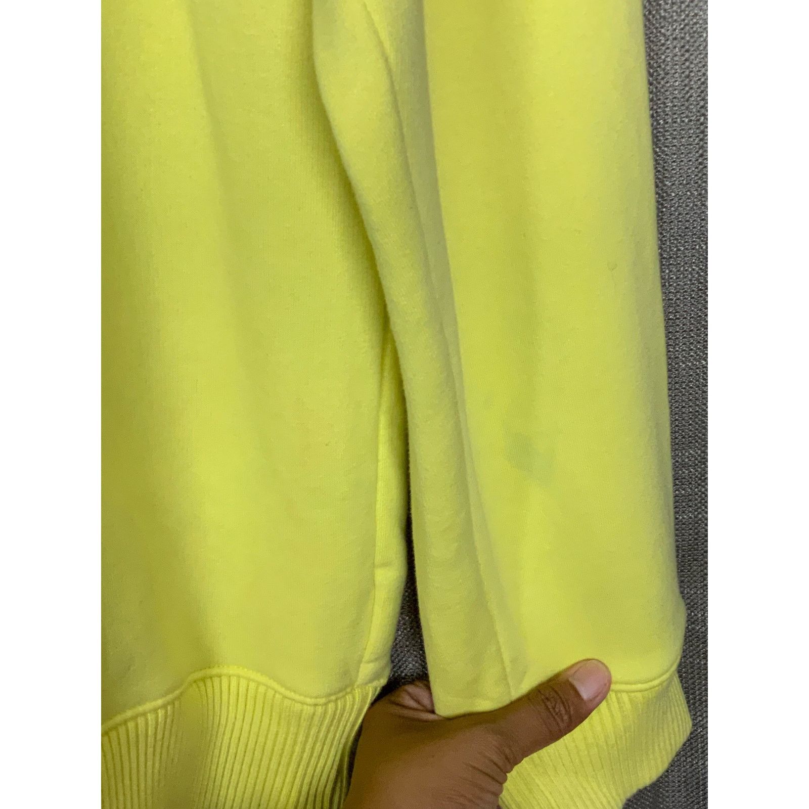 Unknown London Air Jordan Jumpman Yellow Pull Over Sweater Mens Size XXL Size US XXL / EU 58 / 5 - 4 Thumbnail