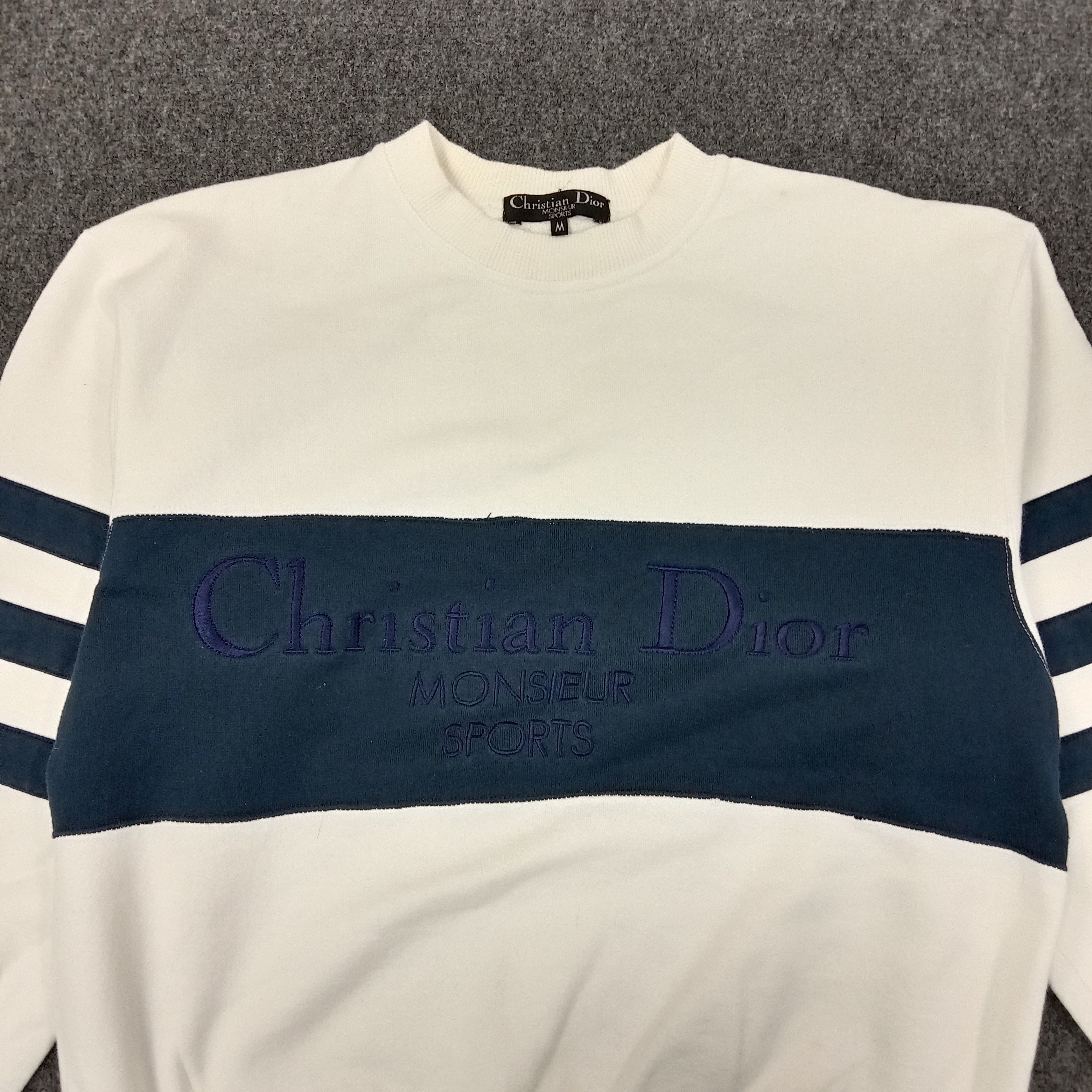 Christian Dior Monsieur Christian Dior Italian Designer Sweatshirt C242N2 Size US M / EU 48-50 / 2 - 2 Thumbnail