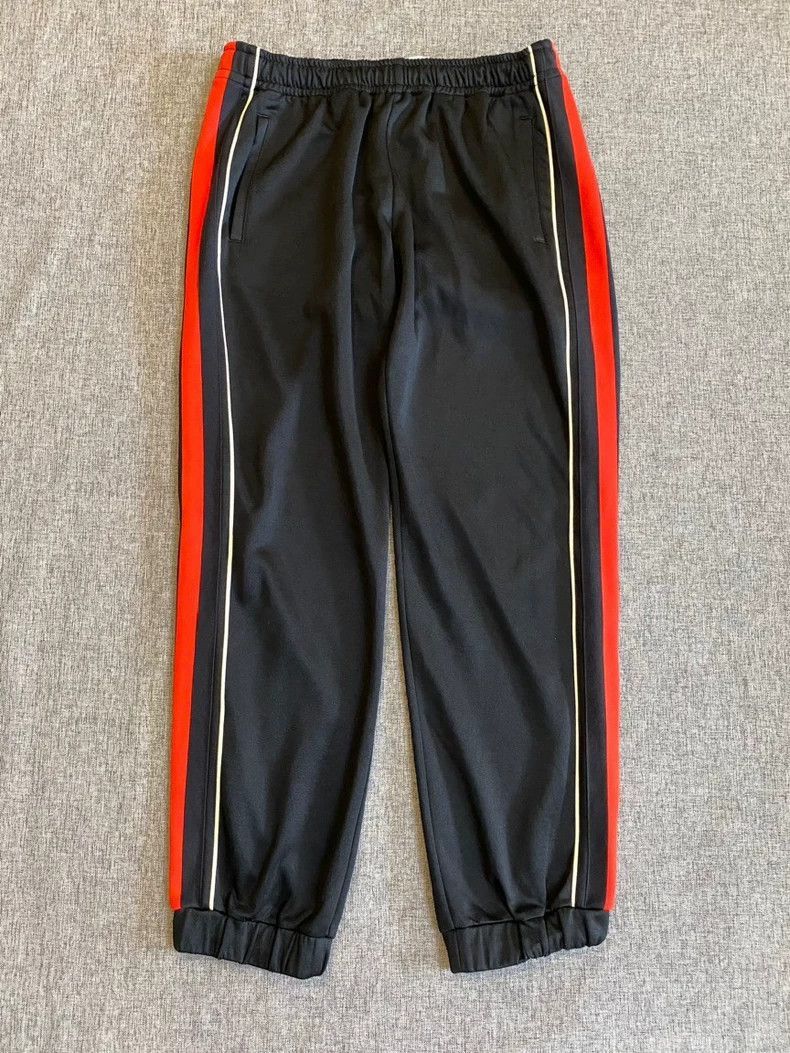 Gucci Gucci Black Casual Pants with Stripe Design-2506 Size US 32 / EU 48 - 2 Thumbnail