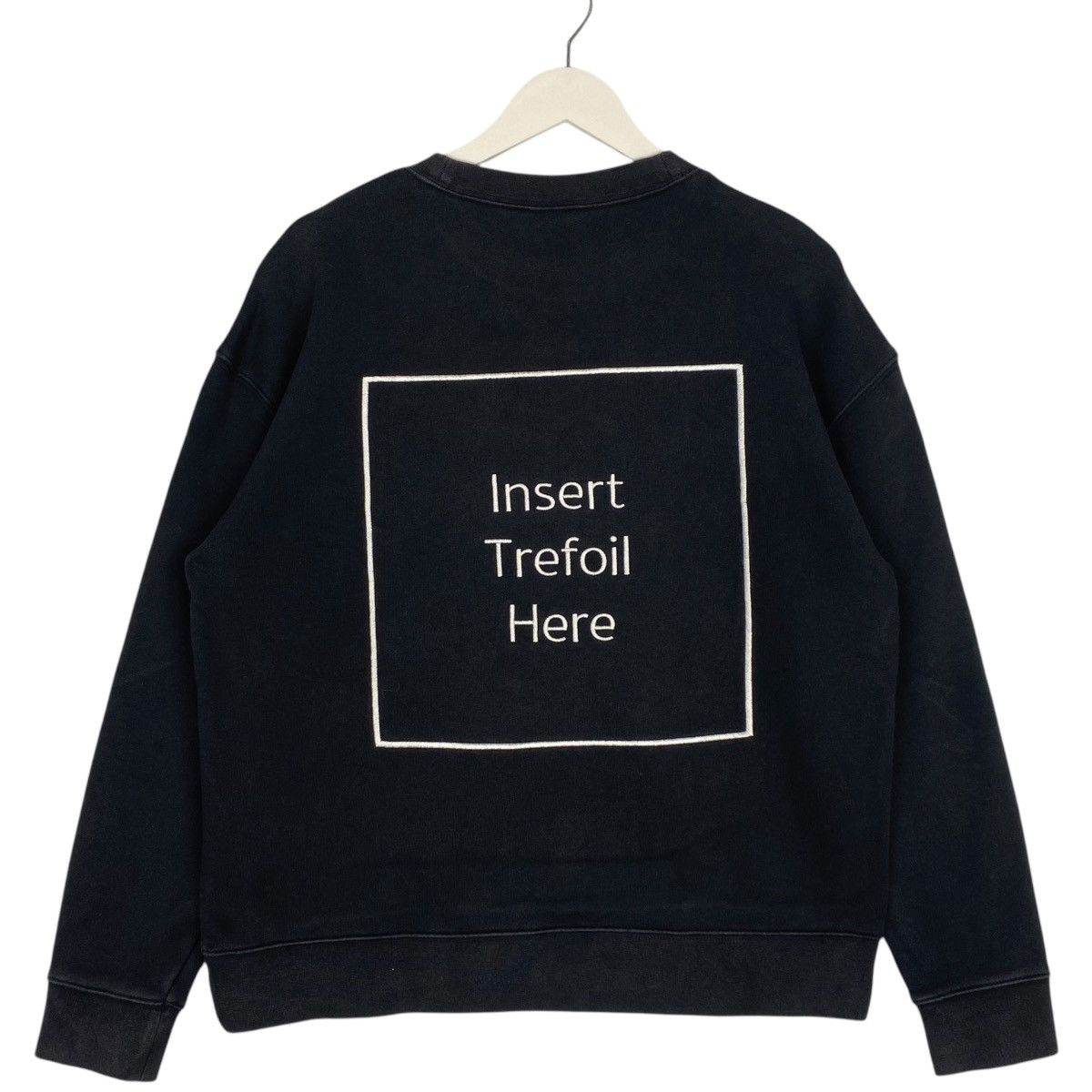 Adidas × Vintage Vintage Adidas Embroidery Crewneck Sweatshirt Black Size M Size US M / EU 48-50 / 2 - 5 Thumbnail