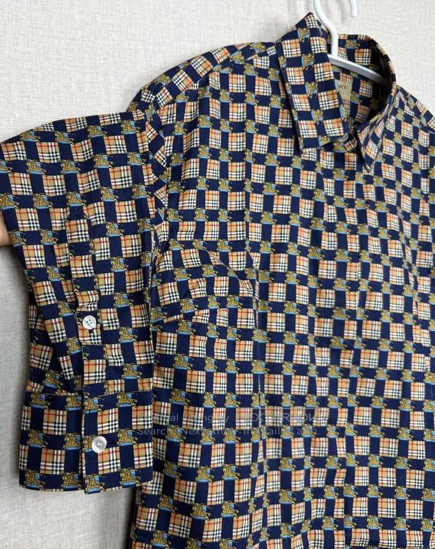 Other Burberry Women's Cotton Navy Shirt. Size XXS / US 00 / IT 34 - 3 Thumbnail