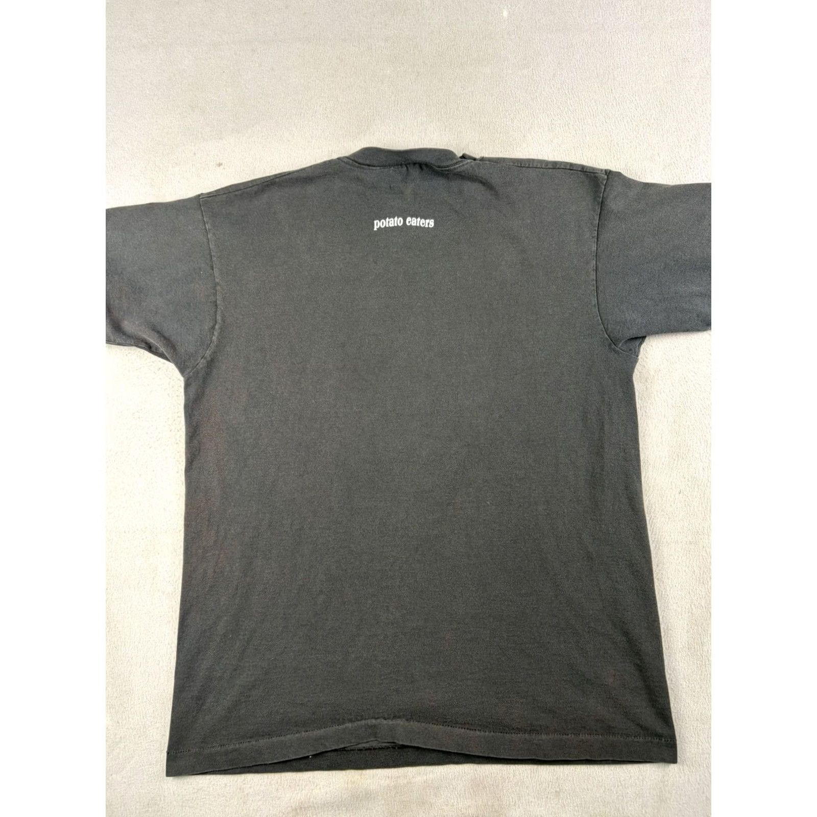 Fruit Of The Loom VINTAGE Fruit of the Loom T-Shirt Men XL Black Band Music Indie Goth 90s Graphic Print Shirt Mens Size US XL / EU 56 / 4 - 5 Thumbnail