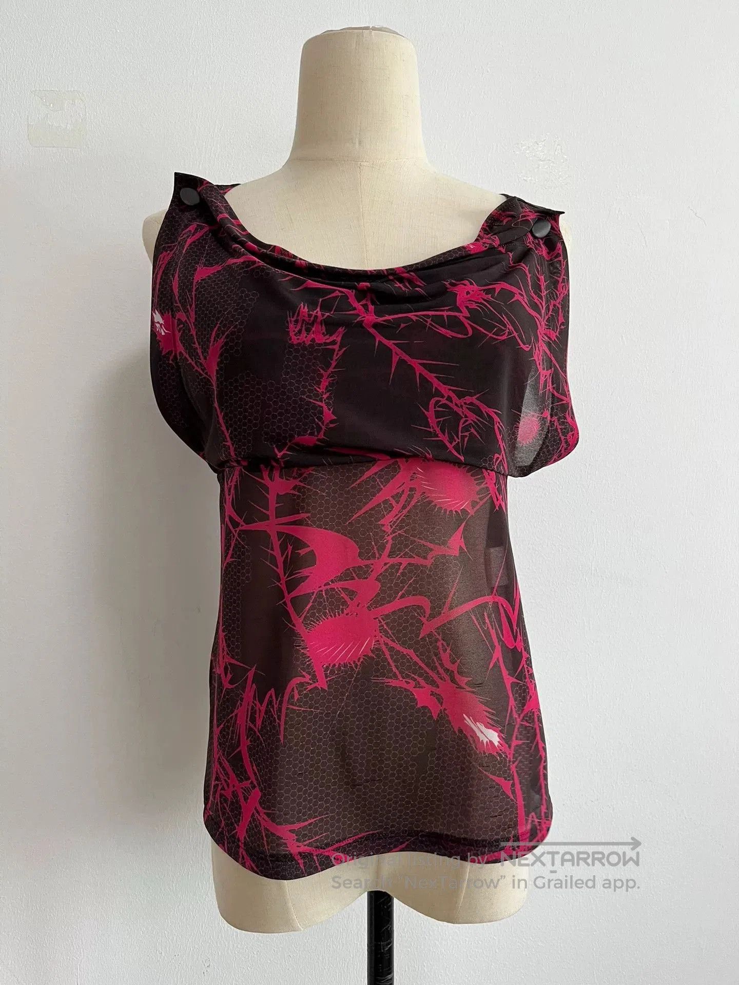 Issey Miyake Issey Miyake Thorn Line Top. Size M / US 6-8 / IT 42-44 - 3 Thumbnail