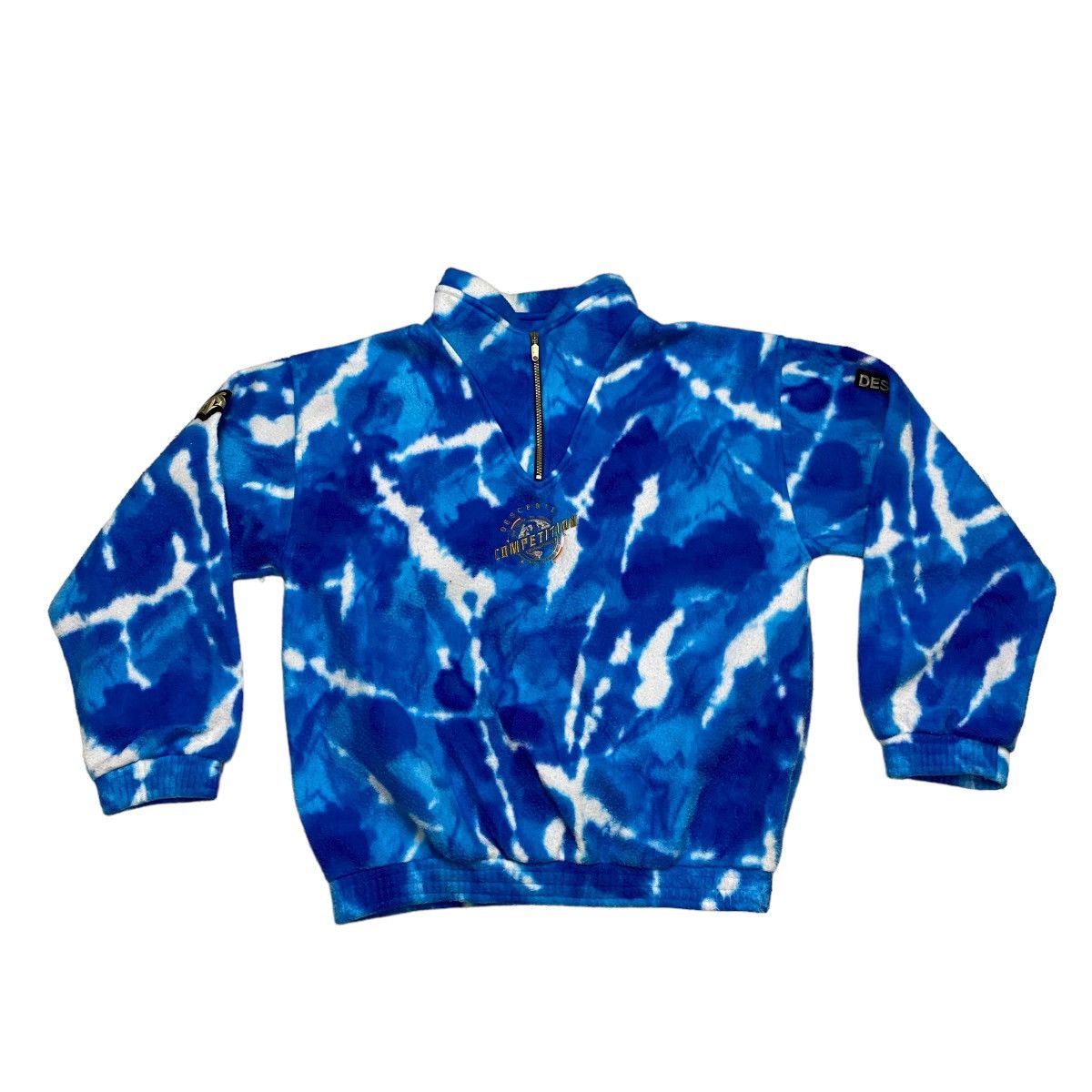 Descente × Japanese Brand × Vintage Descente Competition International half zipper Size US L / EU 52-54 / 3 - 4 Thumbnail