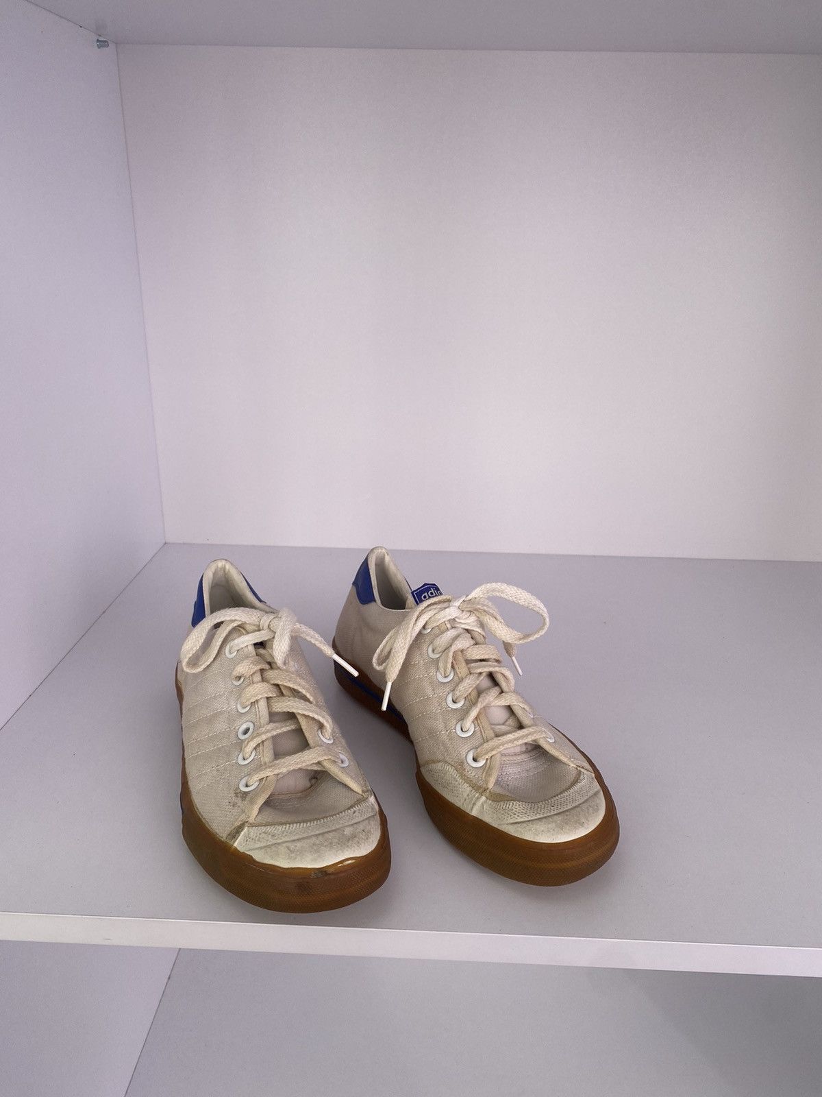 Adidas × Vintage Vintage 70s Adidas Ultra Court Tennis Shoes Sneakers Grunge Size US 7.5 / EU 40-41 - 3 Thumbnail