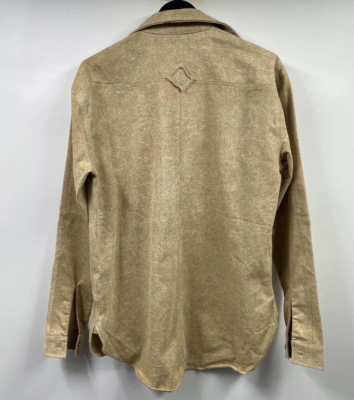 Other CNCPTS Beige Denim Rugby Long Sleeve Shirt Small Size S / US 4 / IT 40 - 2 Thumbnail