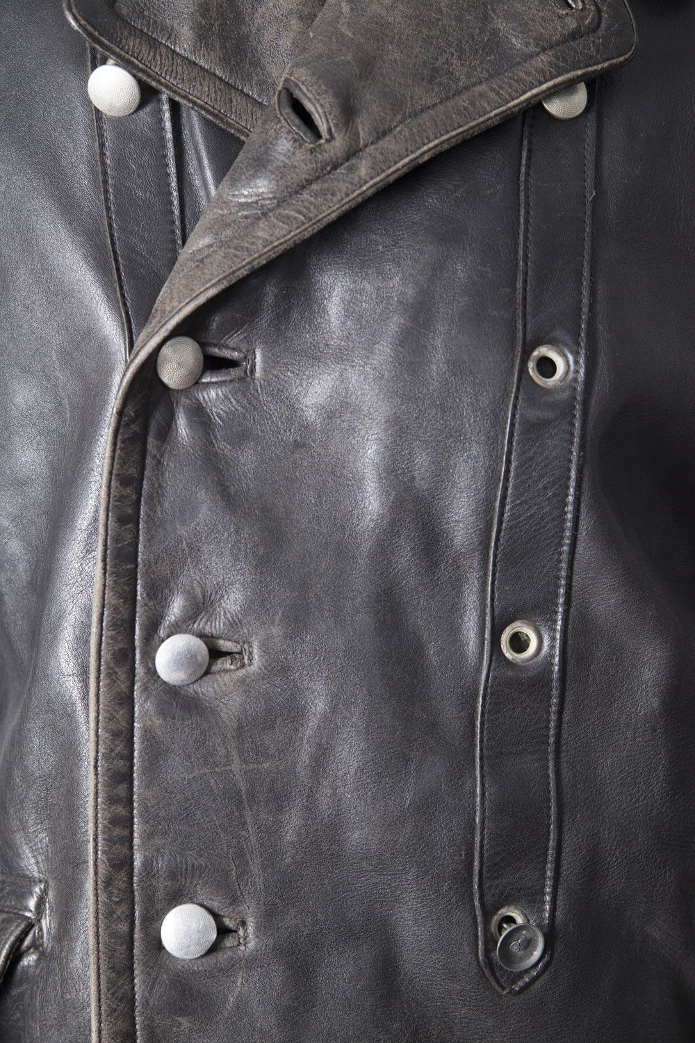 Vintage Vintage 1950's fireman / leather work coat Size US M / EU 48-50 / 2 - 3 Thumbnail
