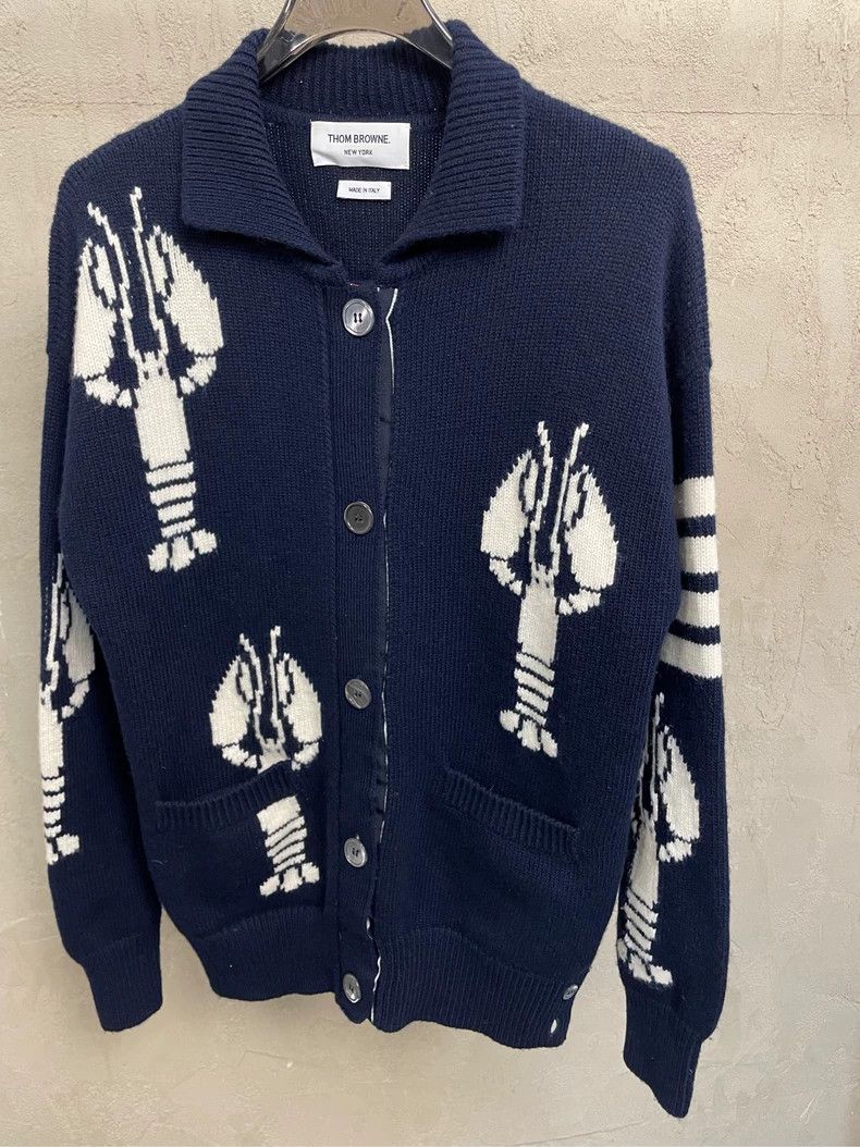 Thom Browne Thom Browne Size 00 Dark blue lobster limited four-stripe Size US XXS / EU 40 - 3 Thumbnail
