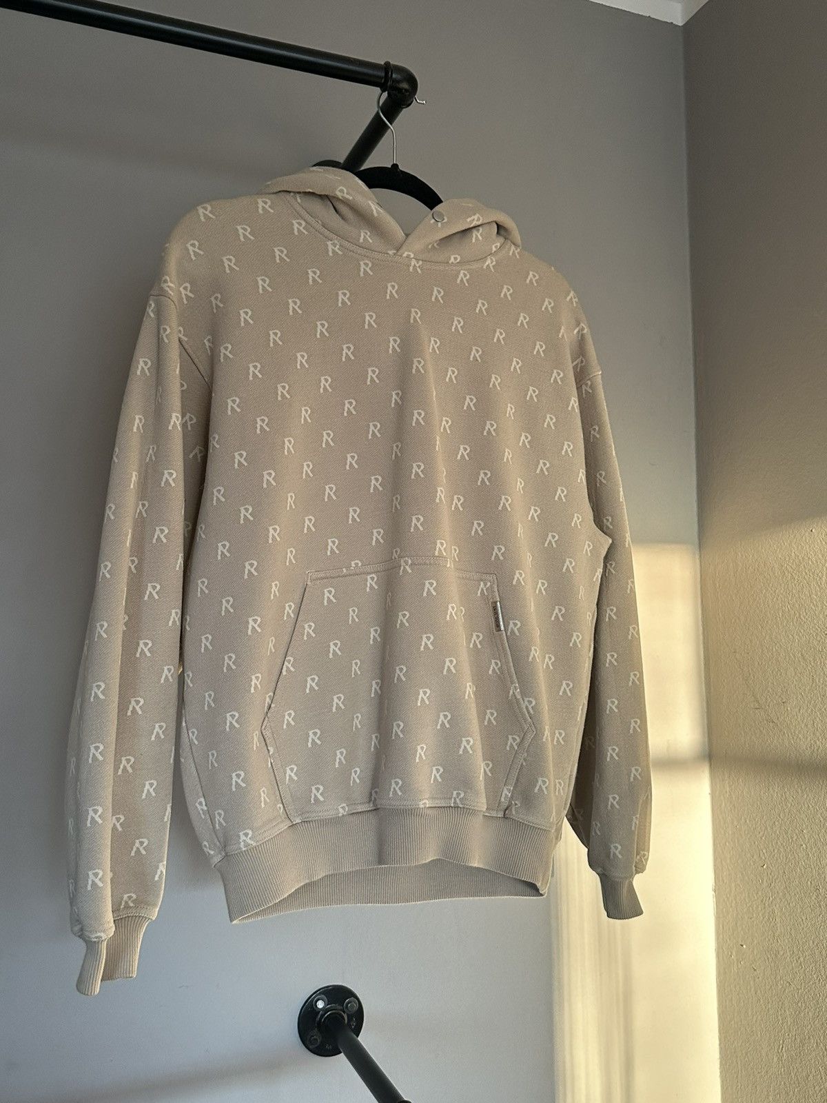 image of Represent Clo Represent Hoodie in Beige, Men's (Size Small)