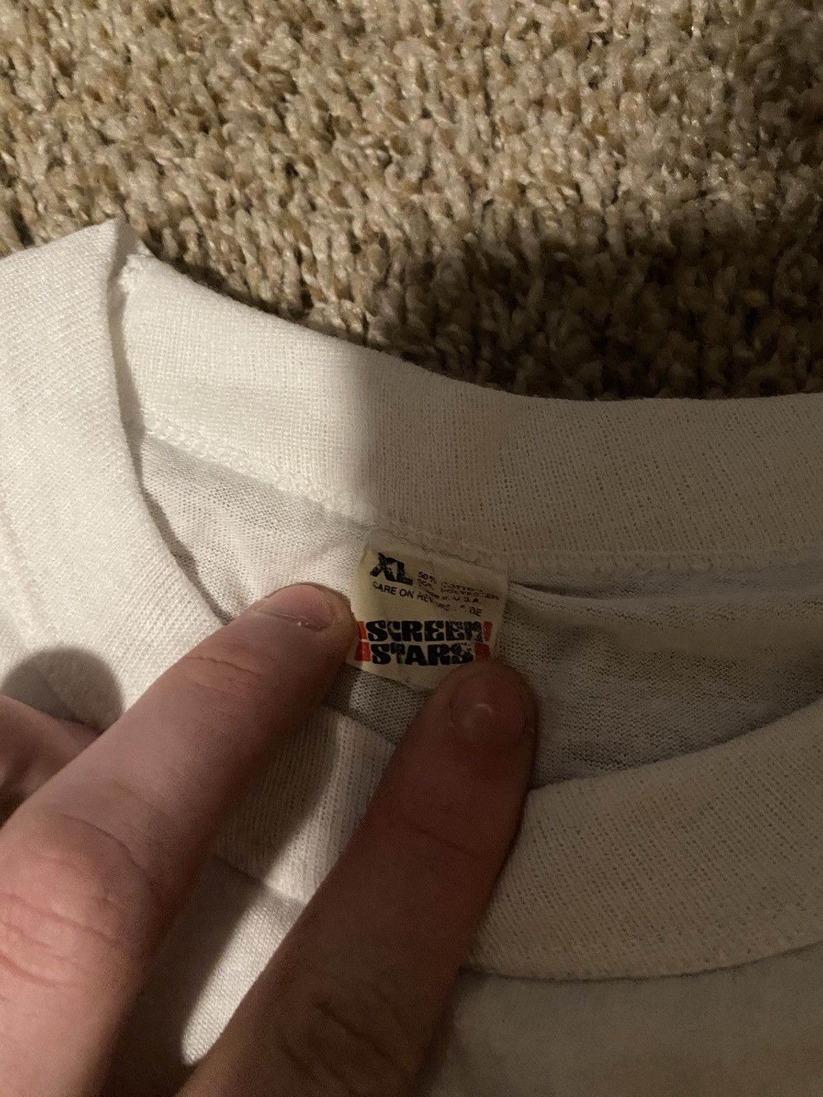 Vintage Vintage 80s Liquor Tee Size US XL / EU 56 / 4 - 4 Thumbnail
