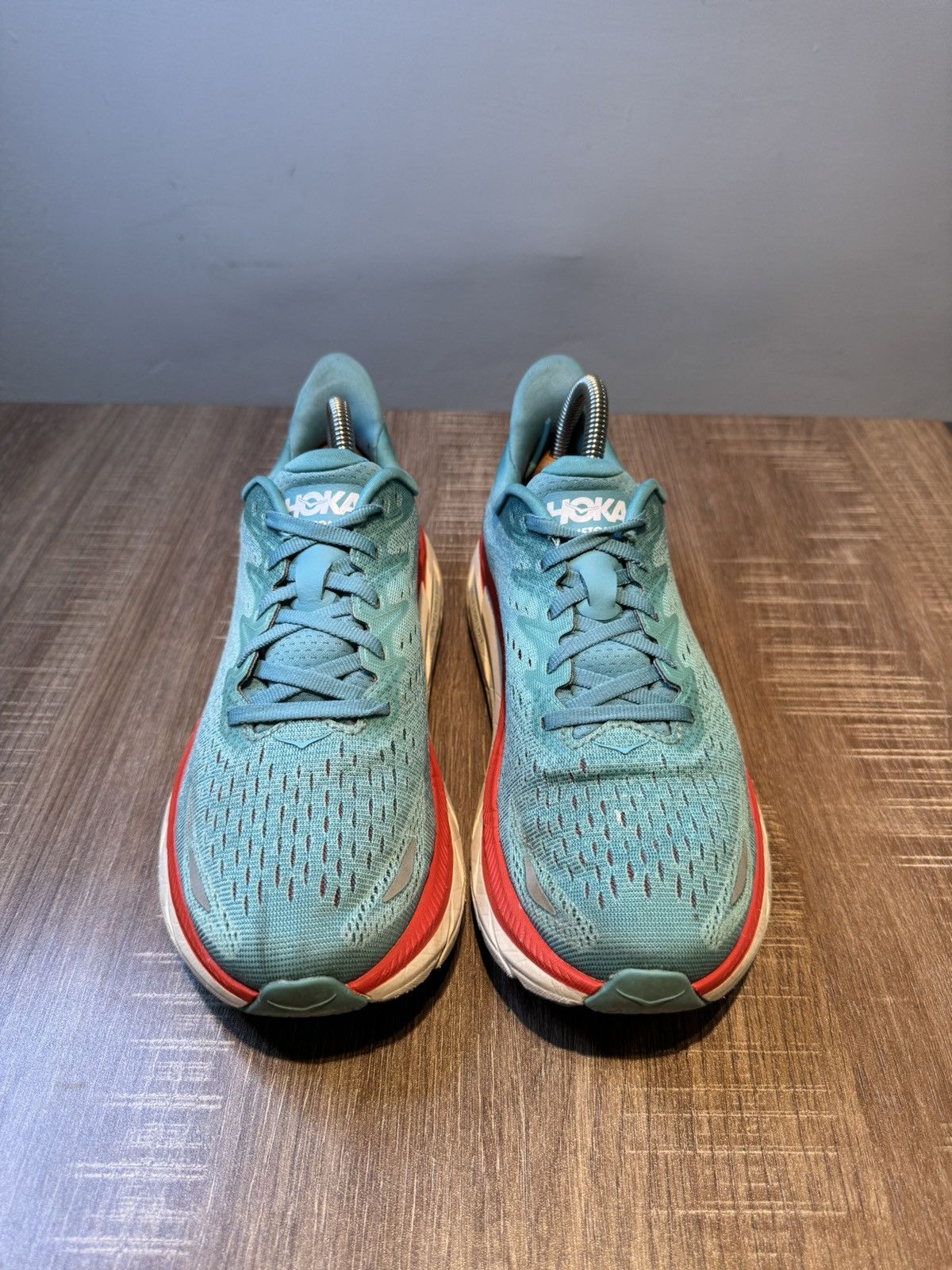 Hoka Hoka One One Clifton 8 AEBL Blue Running Gym Womens Size 8B Size US 8 / IT 38 - 3 Thumbnail