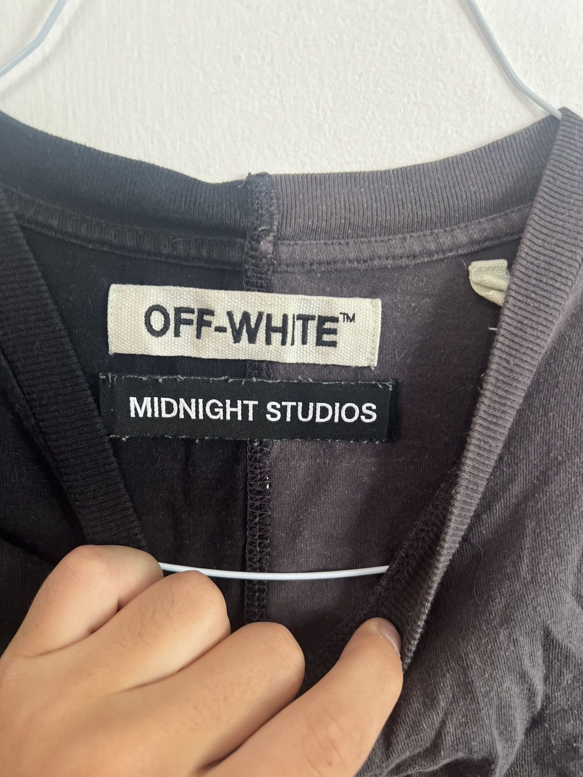 Midnight Studios Off white X Midnight Studio Limted TEE Size US S / EU 44-46 / 1 - 4 Thumbnail