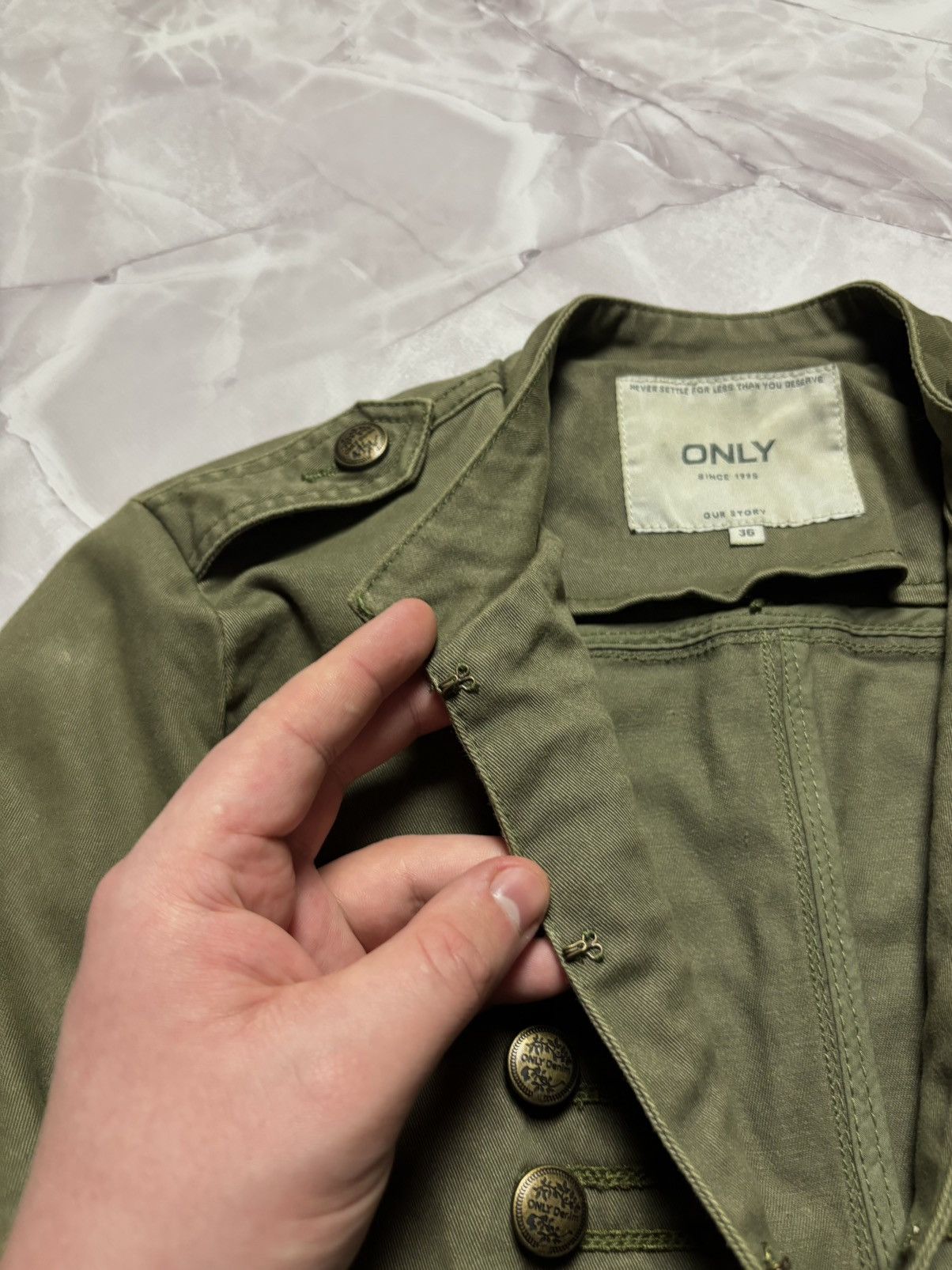 Hysteric Glamour Napoleon Military Jacket Hussar Officer Olive Green 36 S Size S / US 4 / IT 40 - 13 Thumbnail