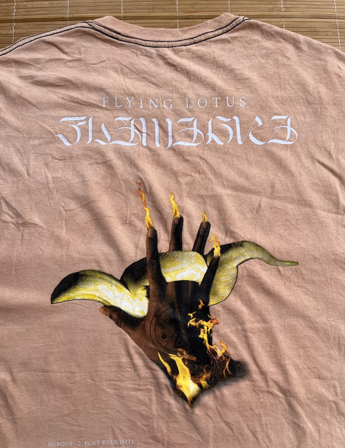 Band Tees Flying Lotus American record producer and Dj promo tee merch Size US XL / EU 56 / 4 - 4 Thumbnail