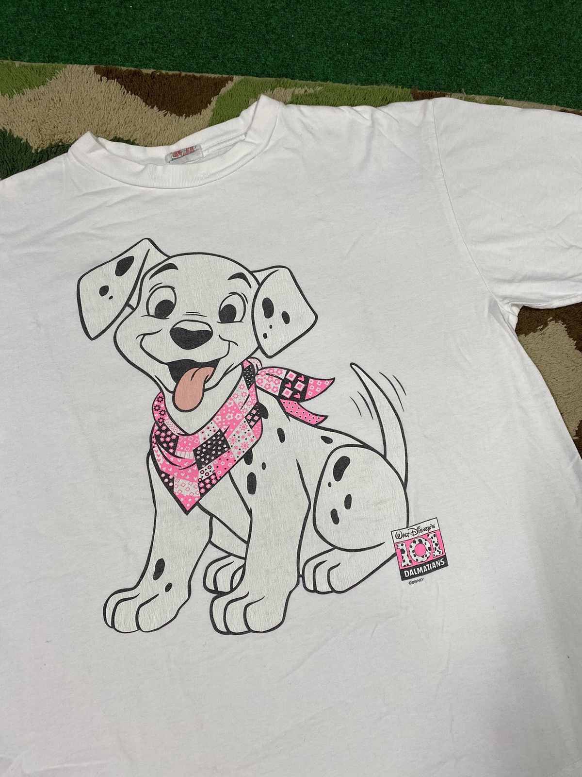 Disney × Vintage Vintage 90’s 101 Dalmatians T-Shirt Disney Movie Shirt XL Size US XL / EU 56 / 4 - 6 Thumbnail