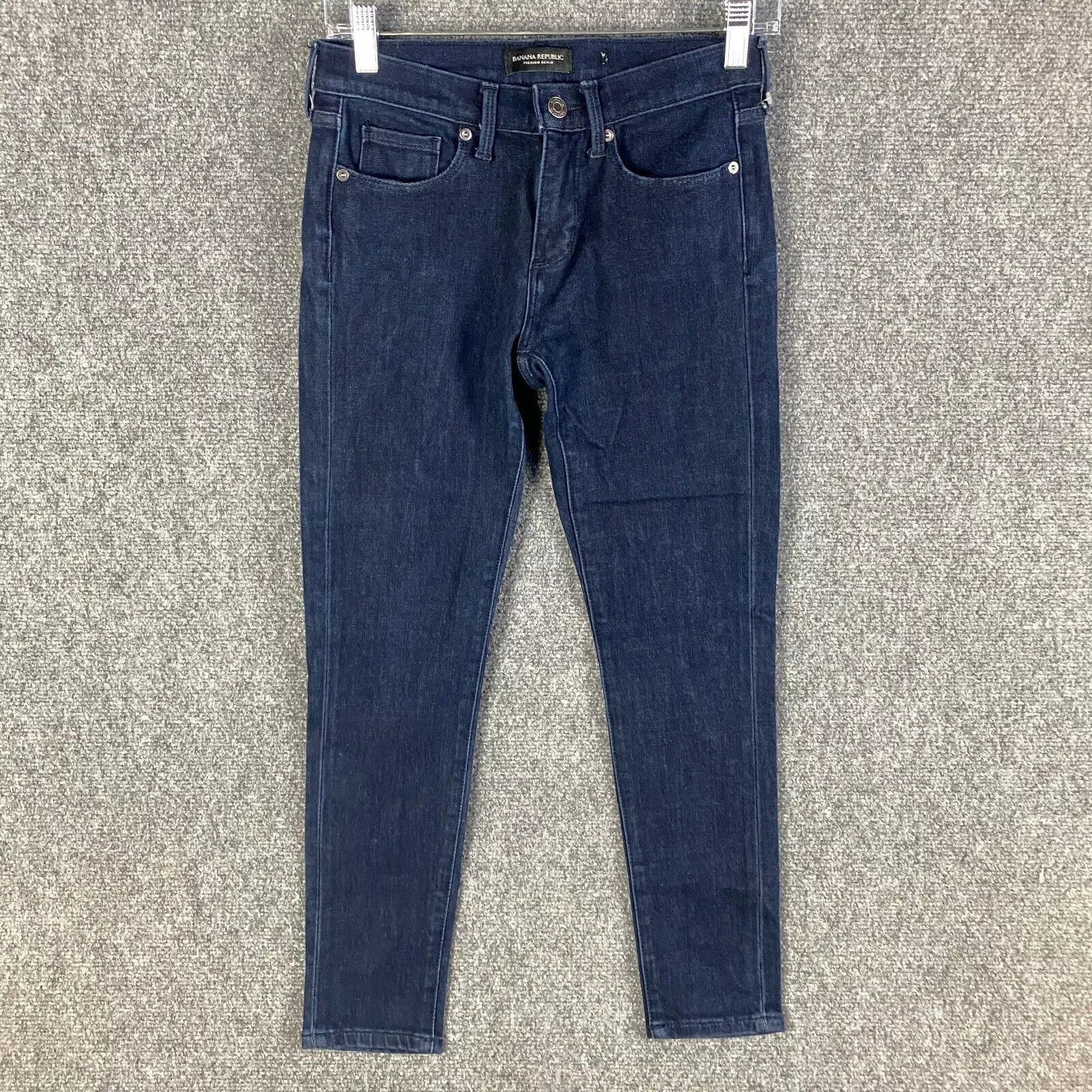 Banana Republic Banana Republic Jeans Women's Size 25 Petite Skinny Denim Size 25" / US 0 / IT 36 - 1 Thumbnail