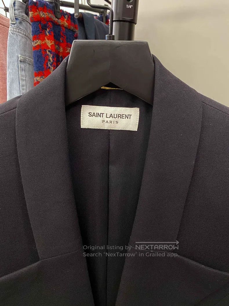 Saint Laurent Paris Saint Laurent Paris Coat Size XXS / US 00 / IT 34 - 2 Thumbnail