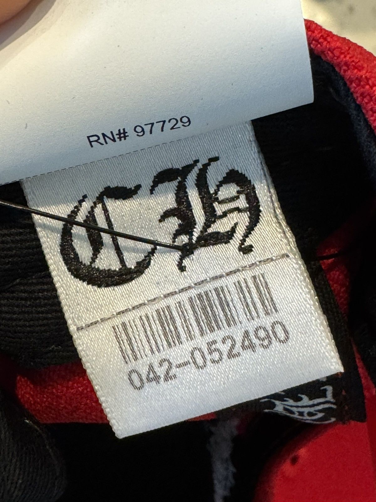 Chrome Hearts RED CHROME HEARTS LOGO HAT Size ONE SIZE - 3 Thumbnail
