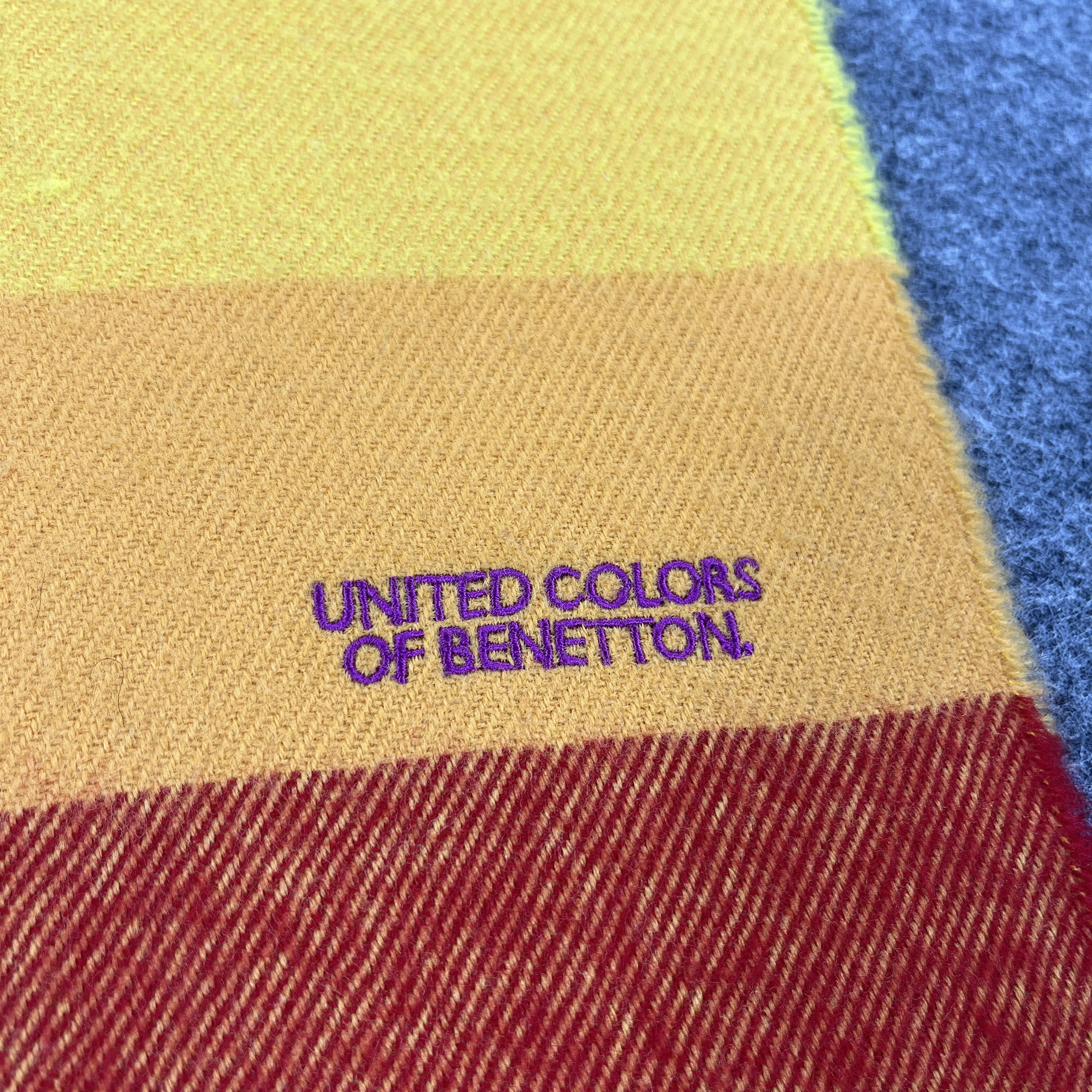United Colors Of Benetton United Colors Of Benetton Scarf / Muffler / Neckwear T1009 Size ONE SIZE - 4 Thumbnail
