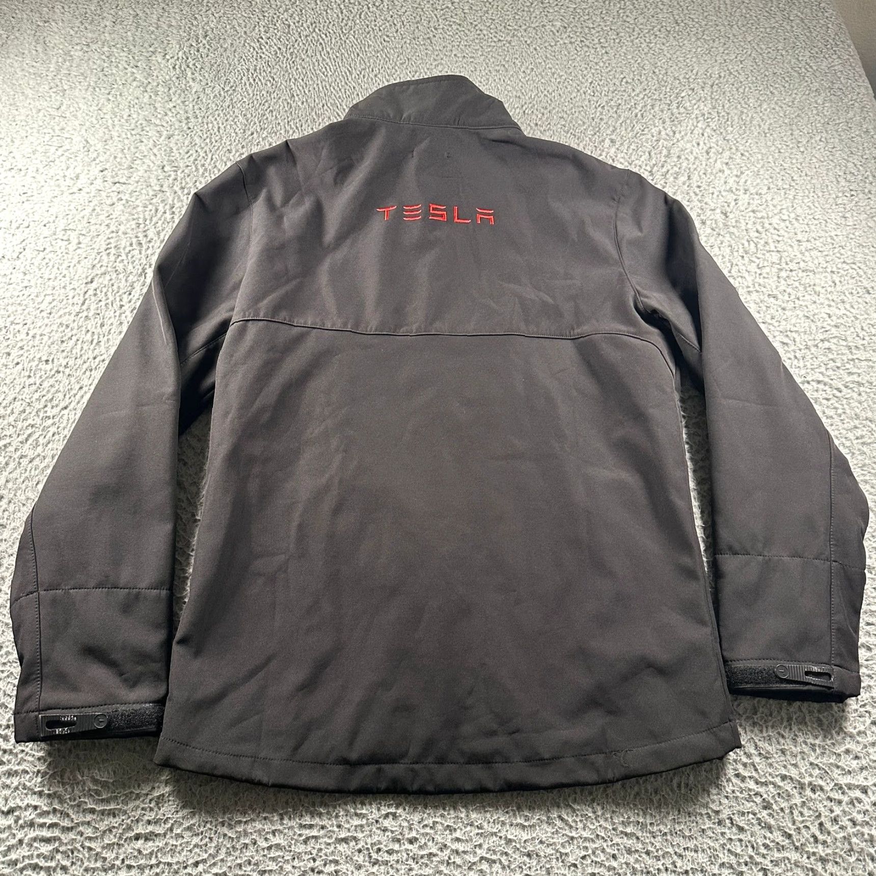 Logo 7 Tesla Softshell Jacket Mens M Black Embroidered Logo Pockets Zip Size US M / EU 48-50 / 2 - 6 Thumbnail
