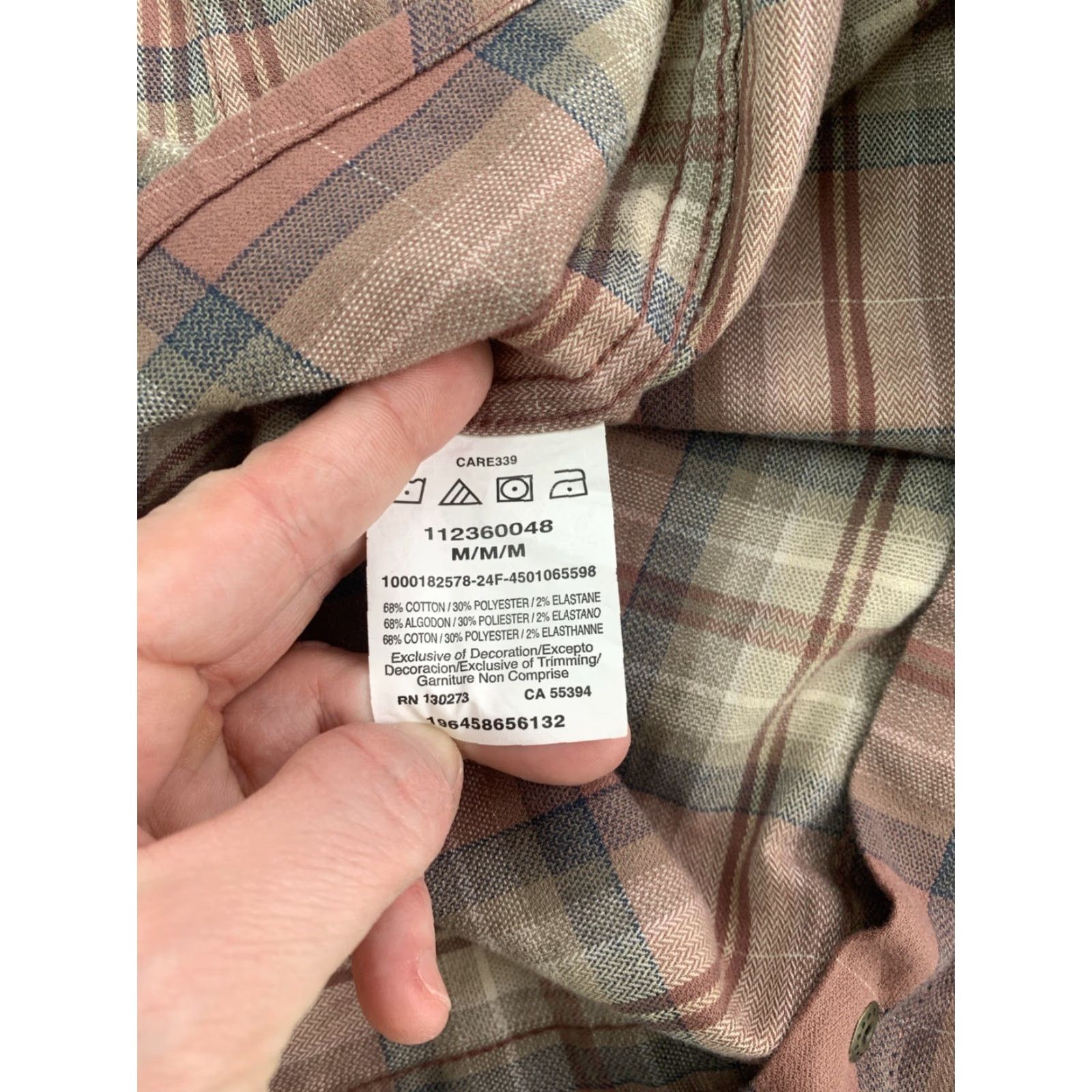 Wrangler VINTAGE Wrangler Premium Twill Plaid Enamel Snap Pocket Front Shirt NWT Men’s Medium Size US M / EU 48-50 / 2 - 8 Thumbnail