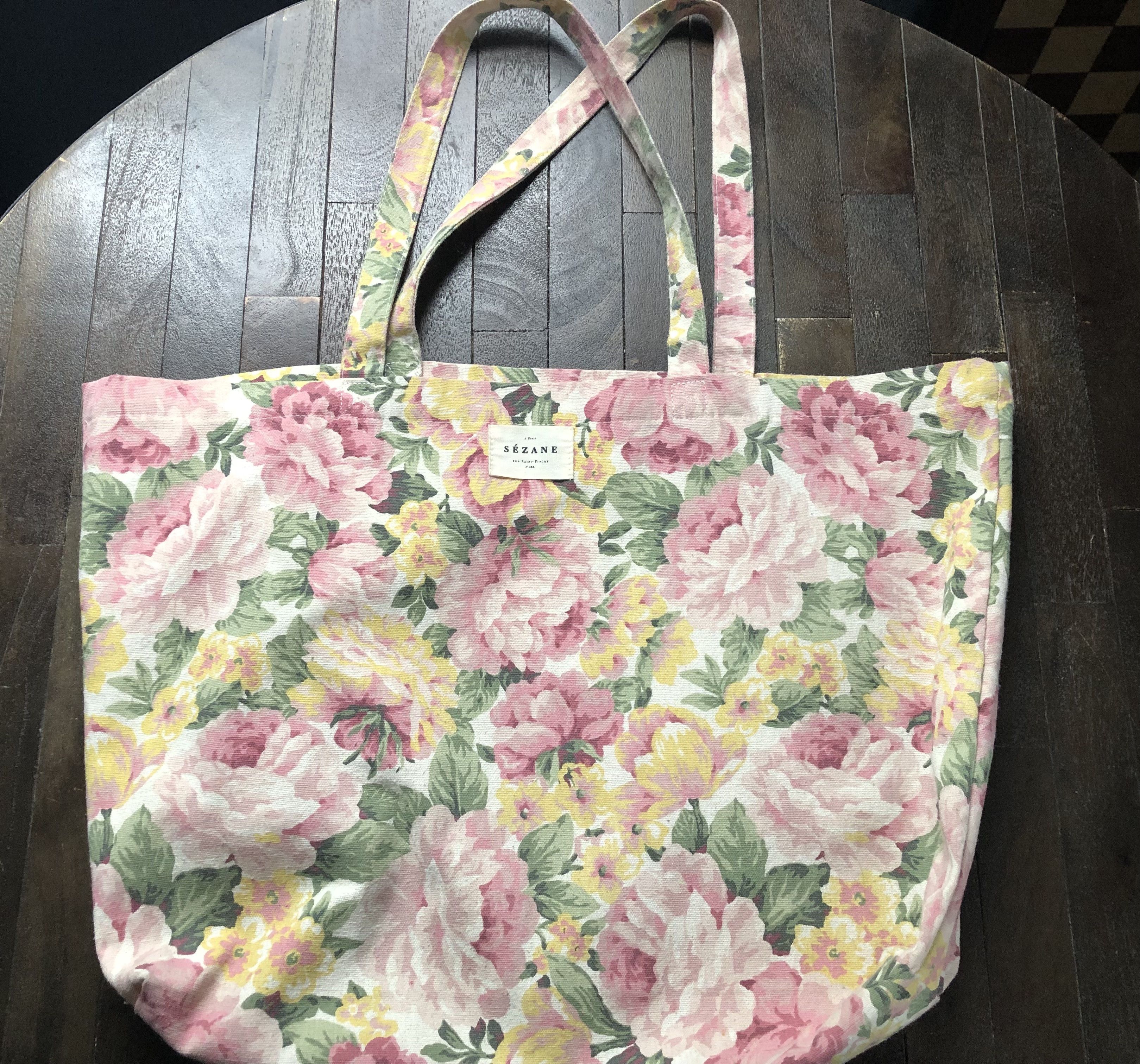 Sezane Limited Edition Floral Tote Size ONE SIZE - 1 Thumbnail